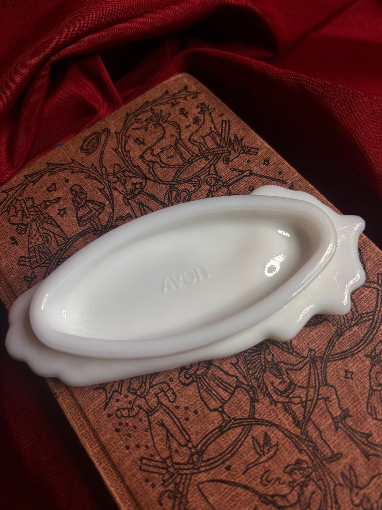 Vintage Victorian Hand Small Dish
