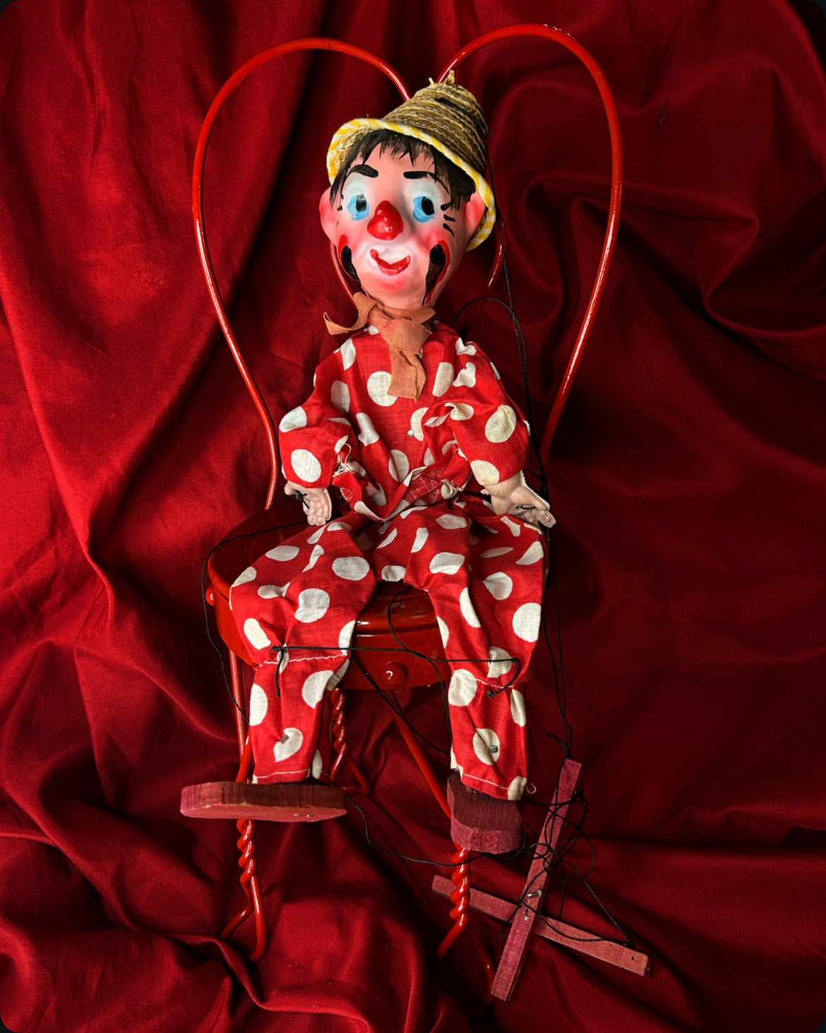 Red Clown Puppet