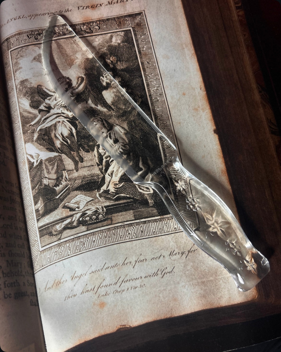Glass Knife Athame
