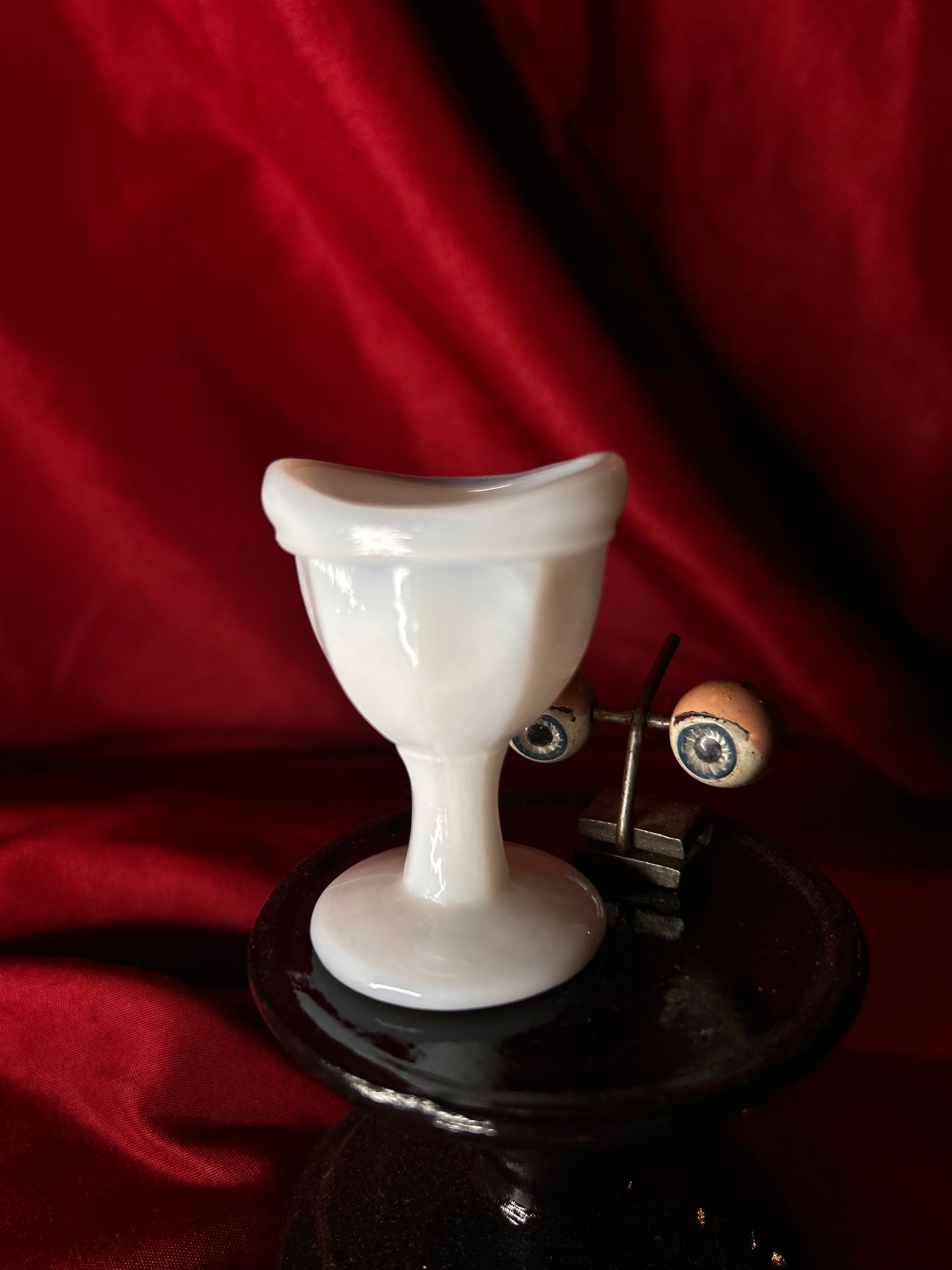 Vintage Milk Glass Eye Wash Cup