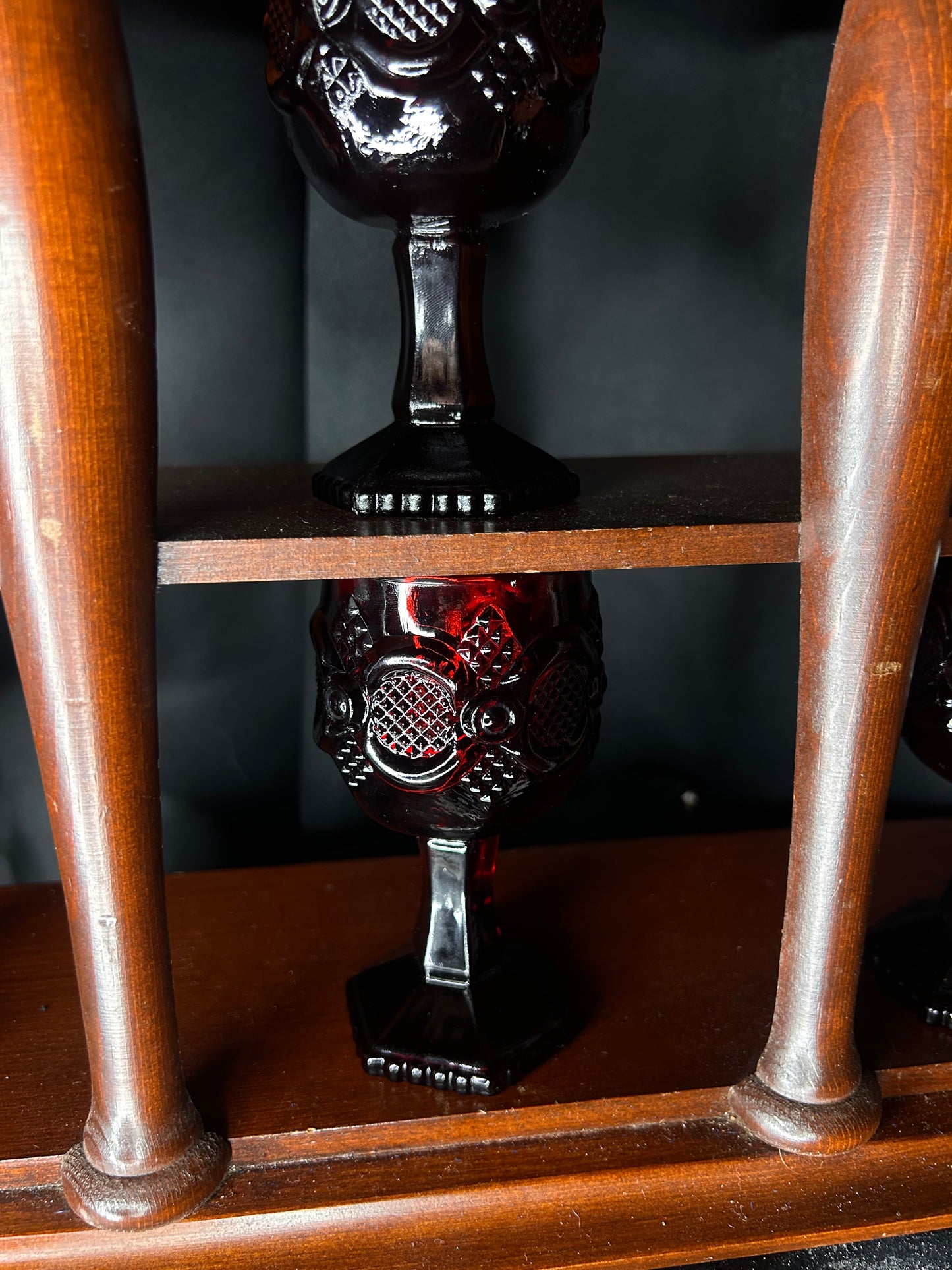 Single Crimson Goblet