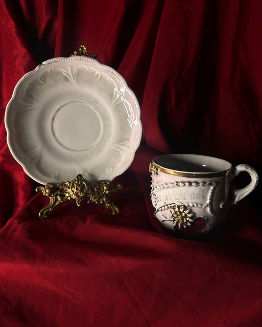 Forget Me Not Teacup & Saucer