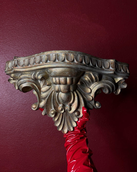 Ornate Gold Shelf