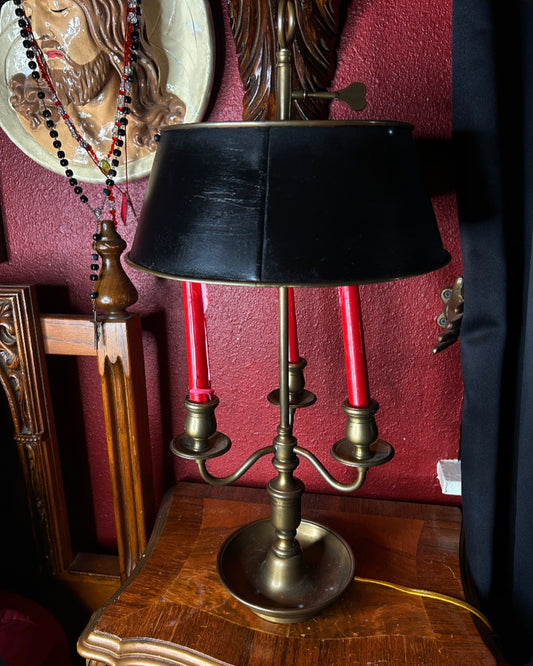 Vintage Bouillotte Lamp
