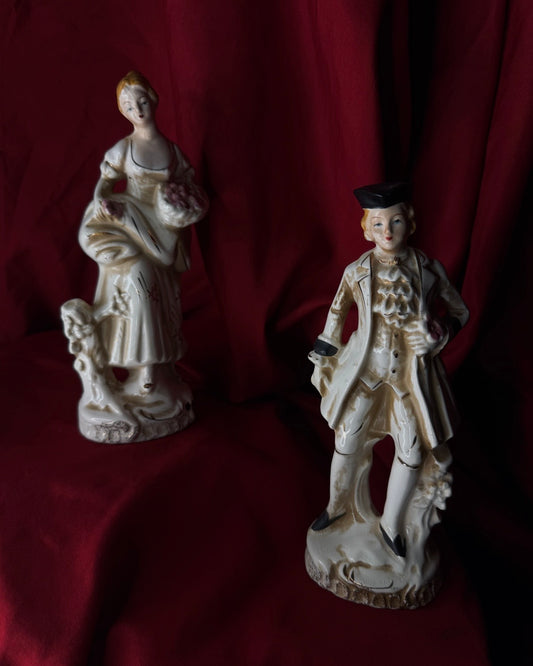 Vintage Porcelain Courting Couple