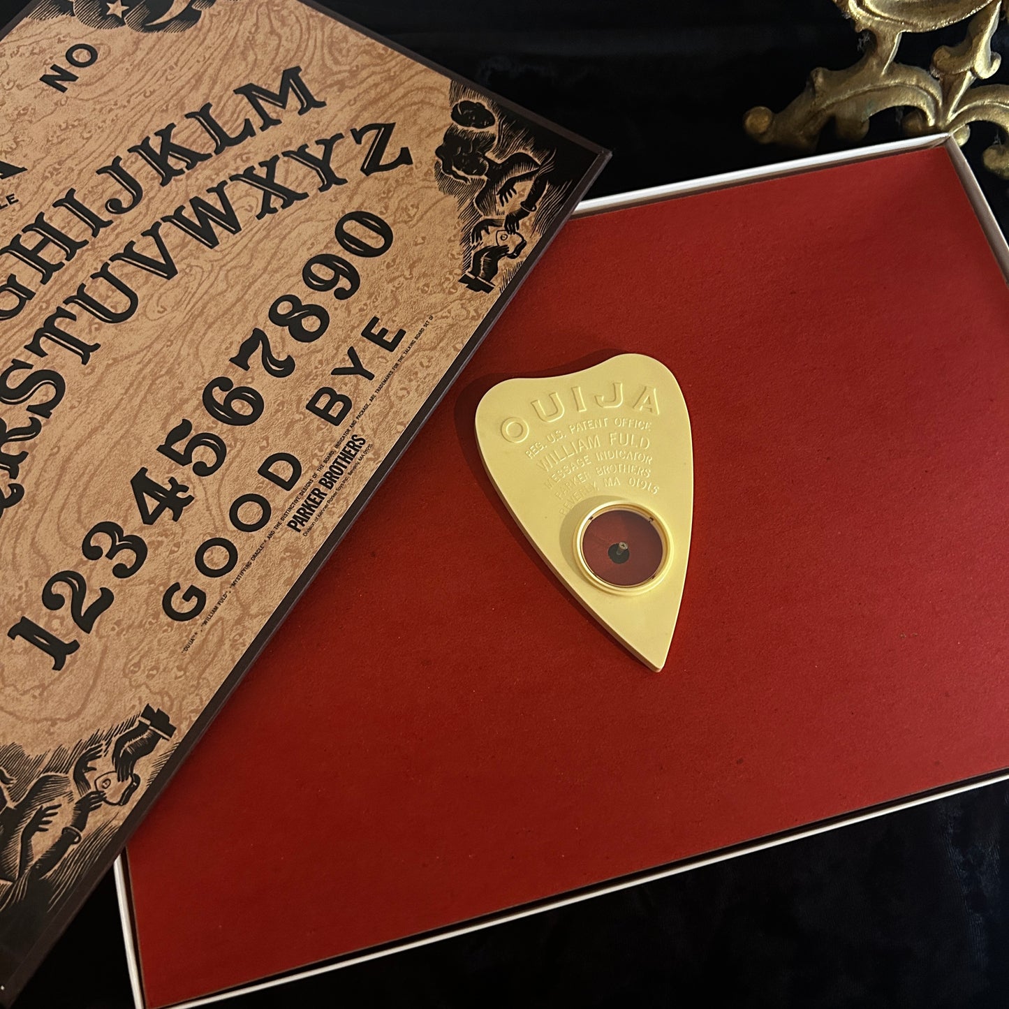 Vintage Ouija Board COMPLETE
