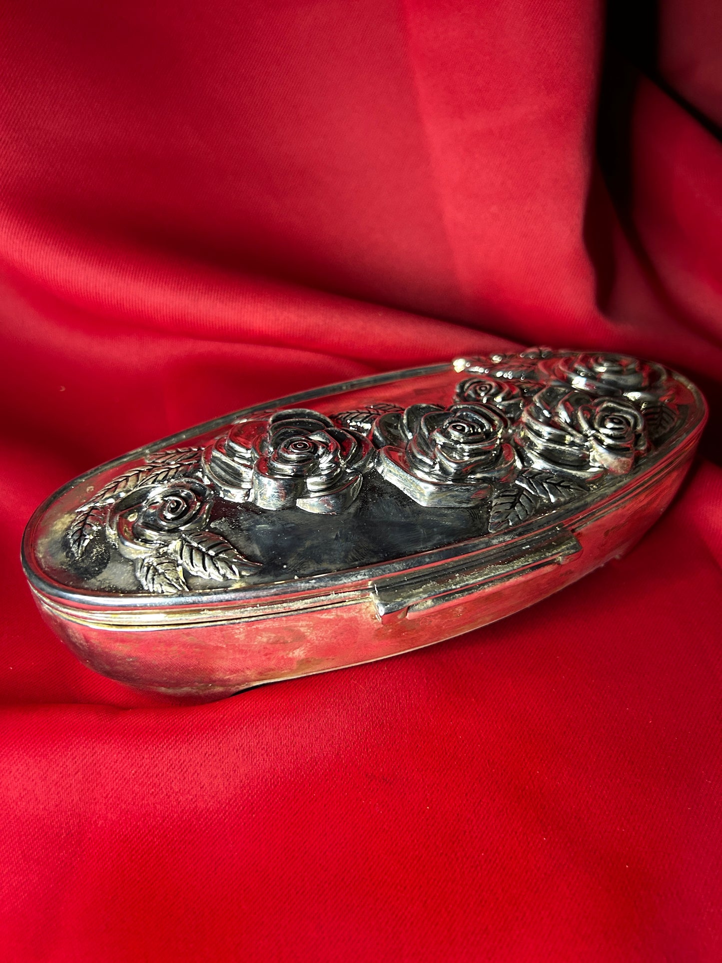 Godinger Silver Plated Long Jewelry Casket