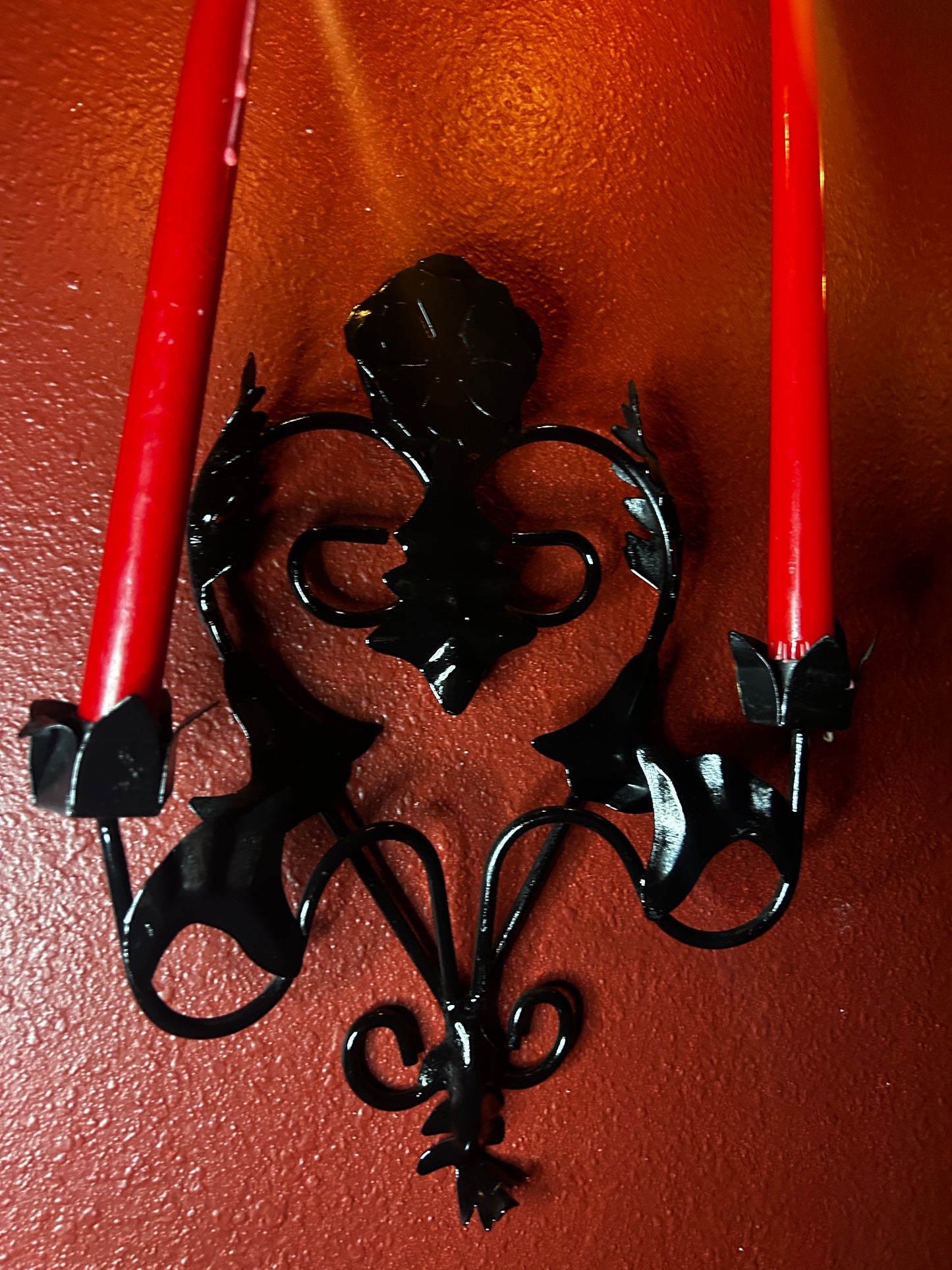 Vintage Double Armed Gothic Sconces