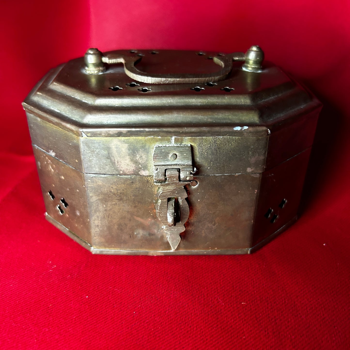 Brass Cricket Box