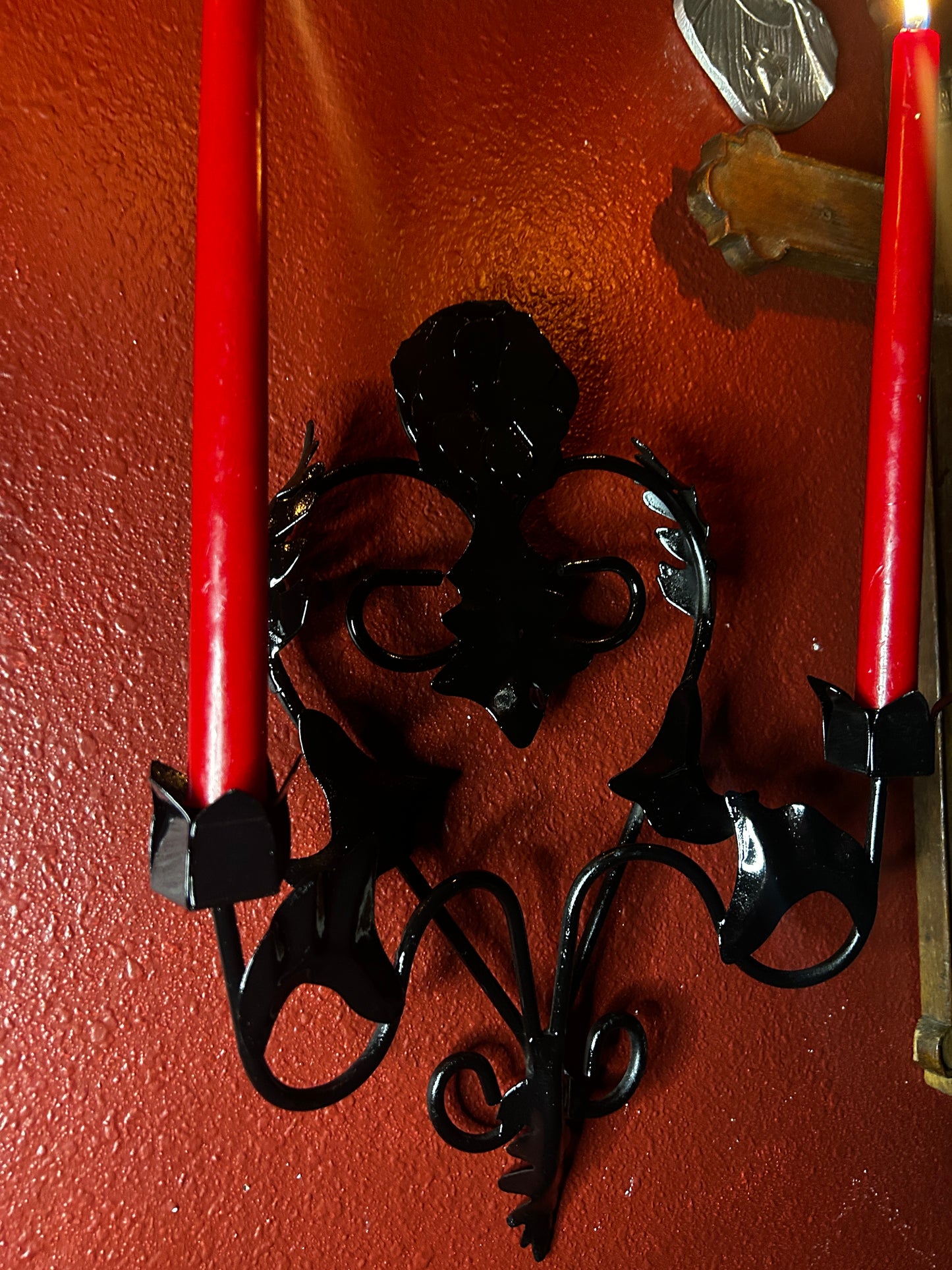 Vintage Double Armed Gothic Sconces