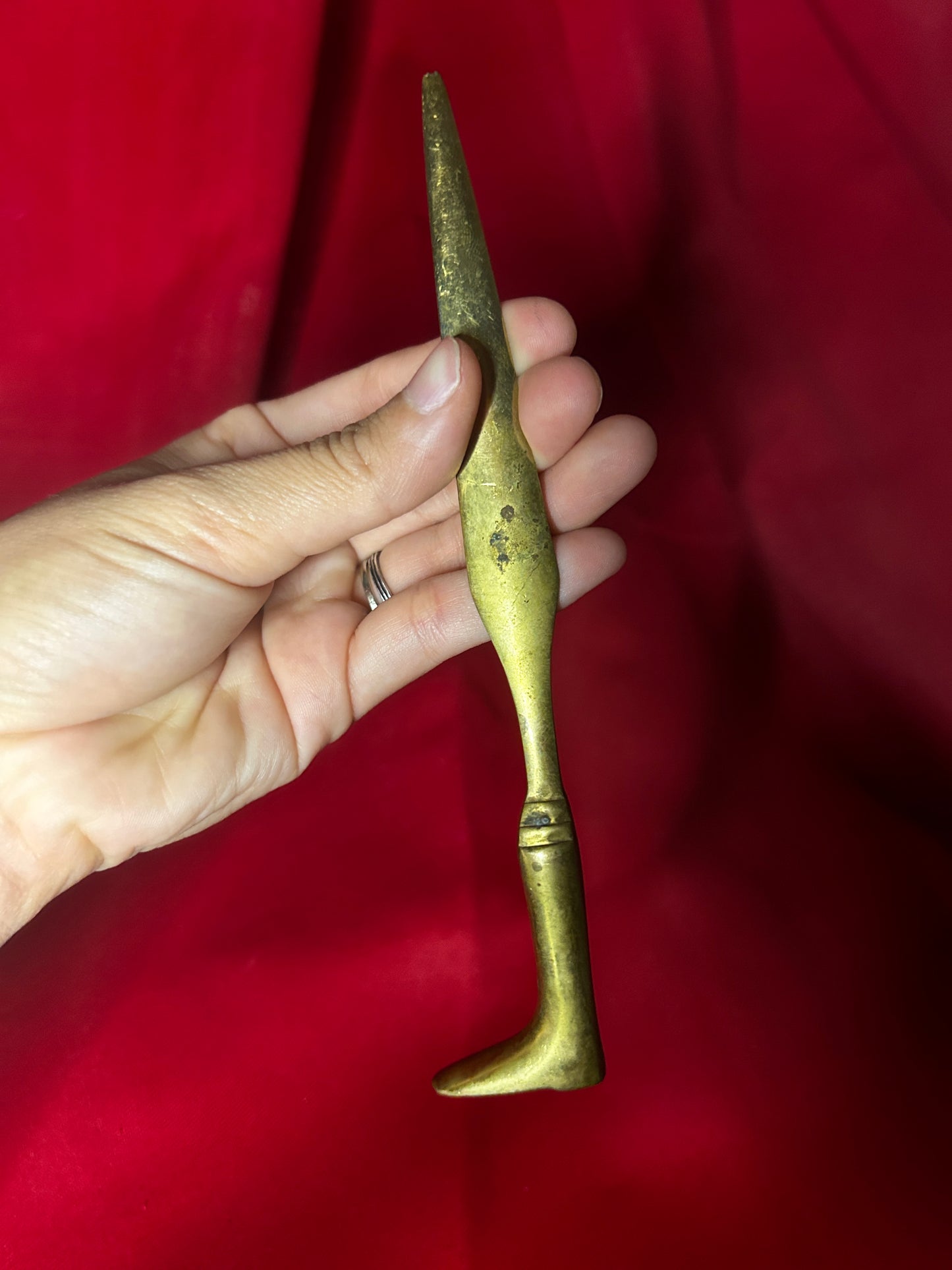 Brass Boot Letter Opener