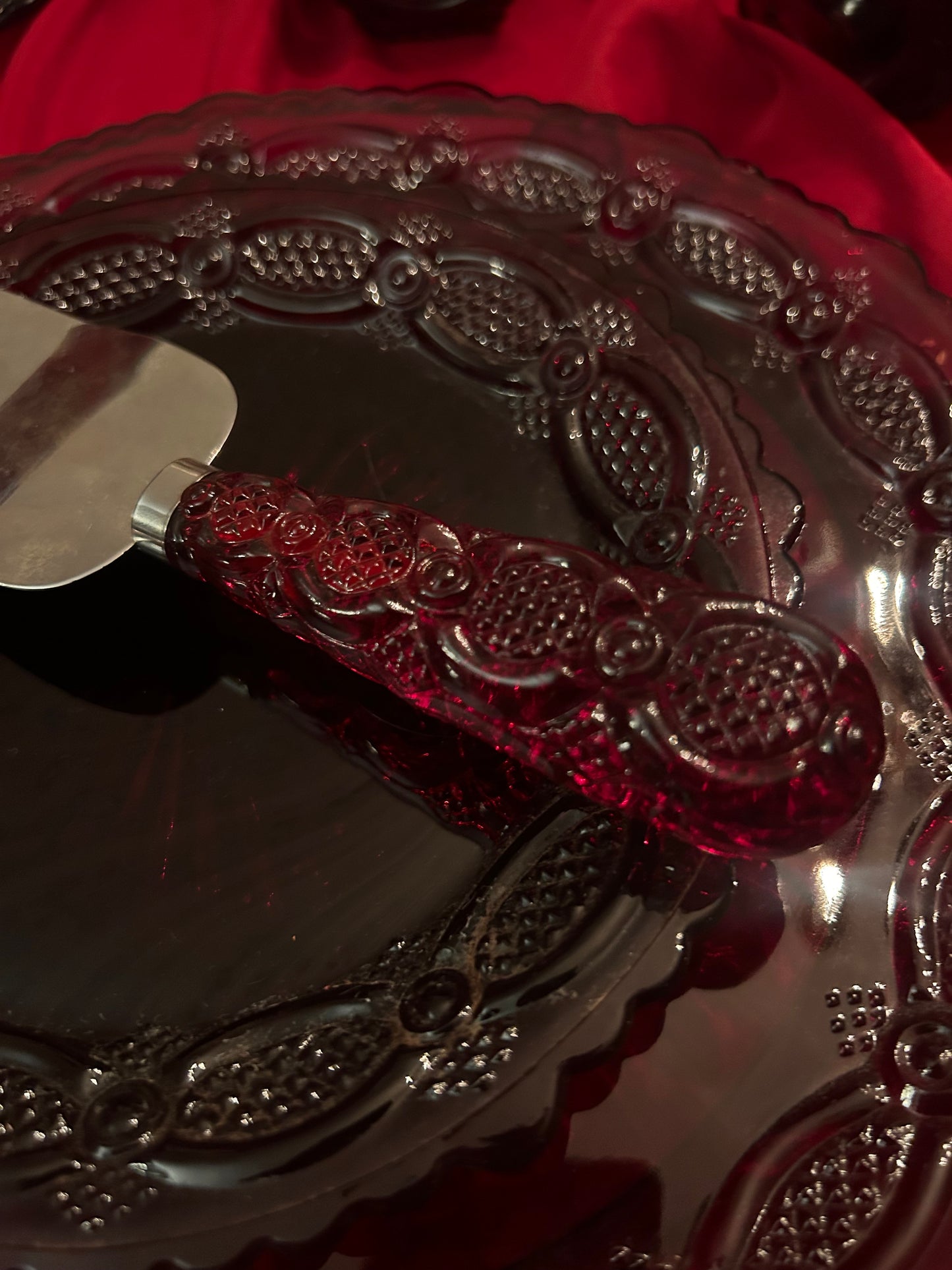 Ruby Red Cape Cod 1876 Avon Collection