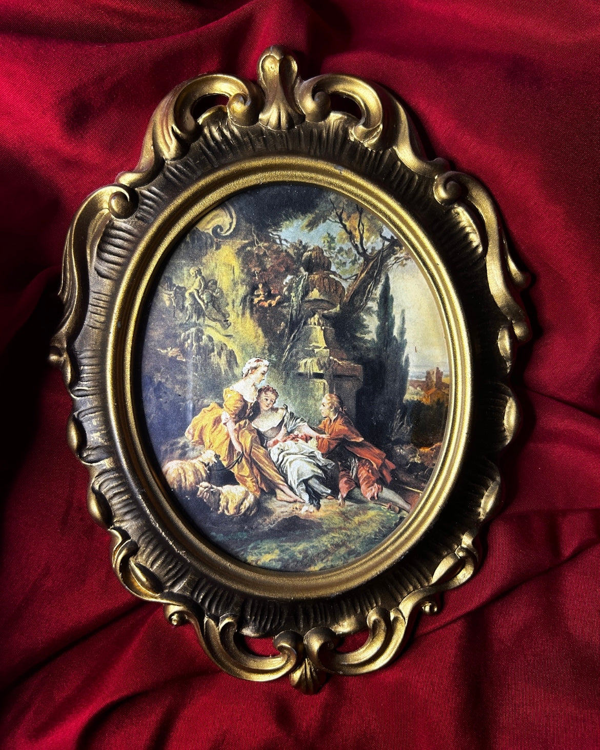 Vintage Ornate Charms of Country Life Frame