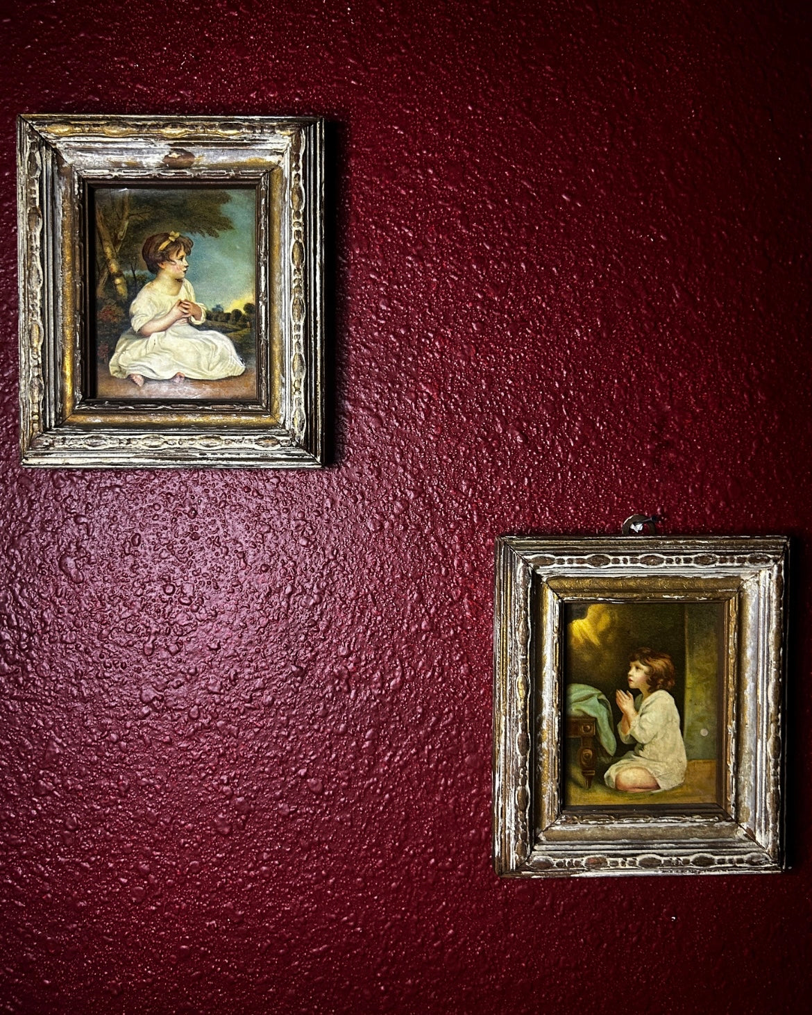 Age of Innocence & The Infant Samuel Pair of Frames