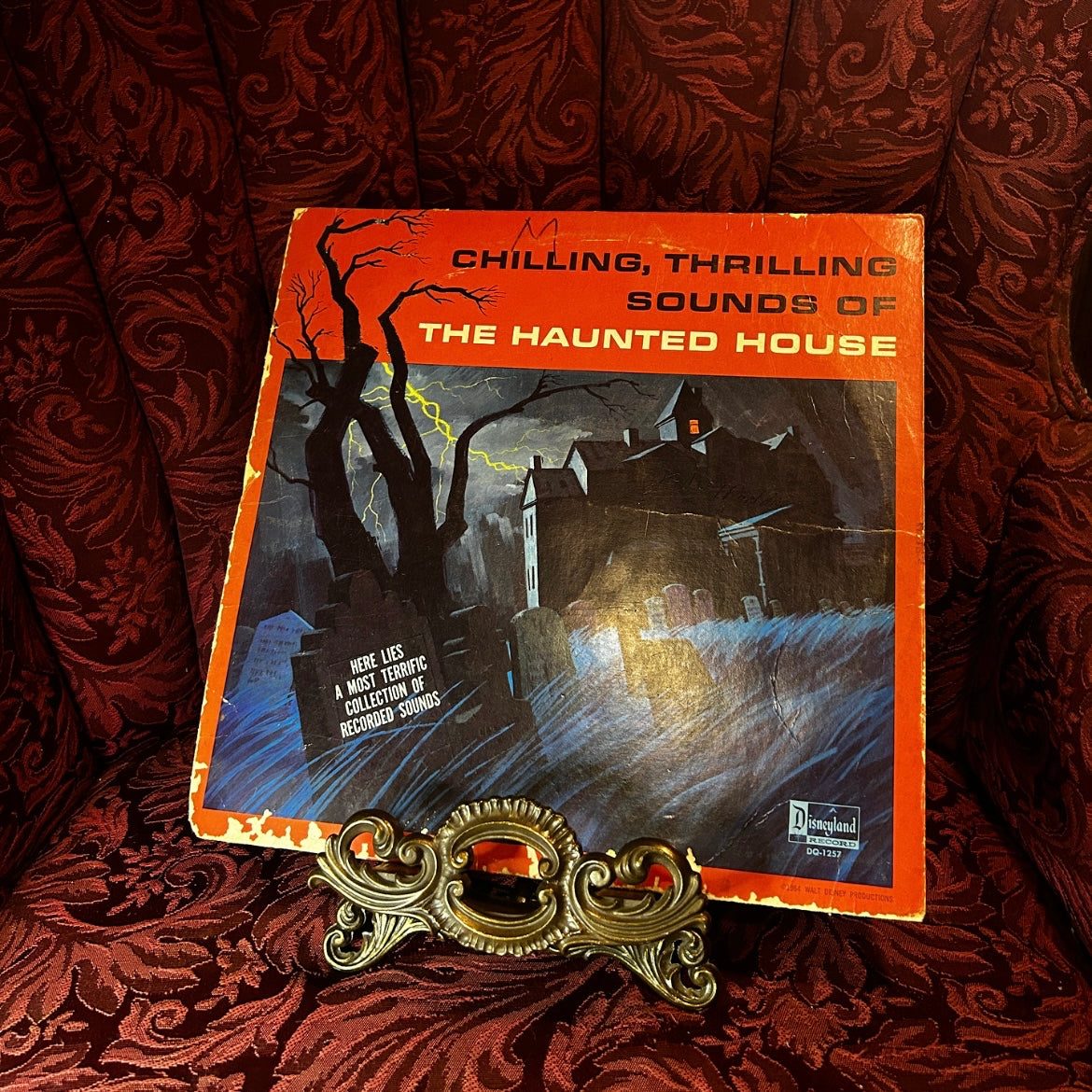 Walt Disney Chilling Thrilling Sounds of the Haunted House LP