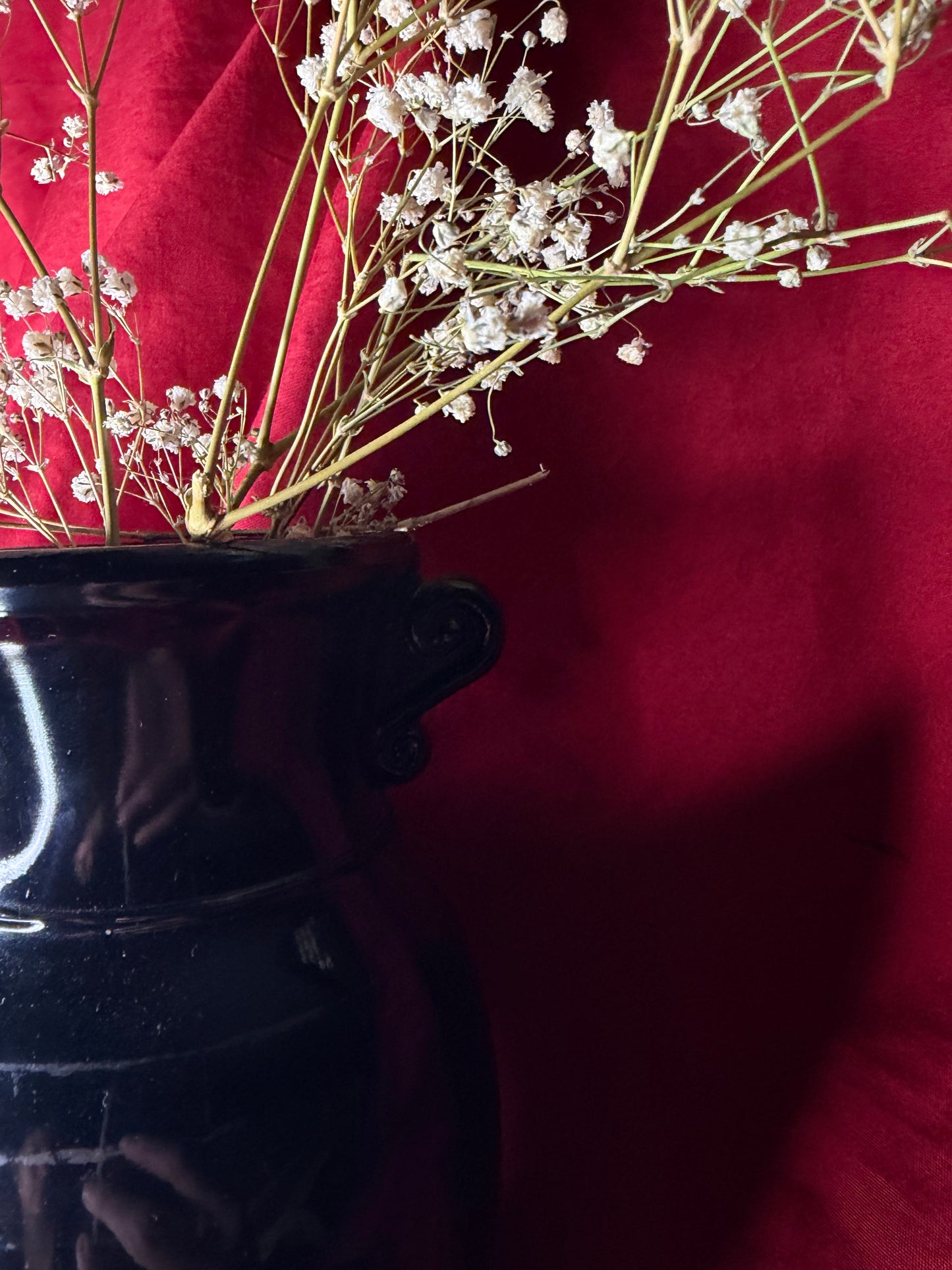 Black Amethyst Vase