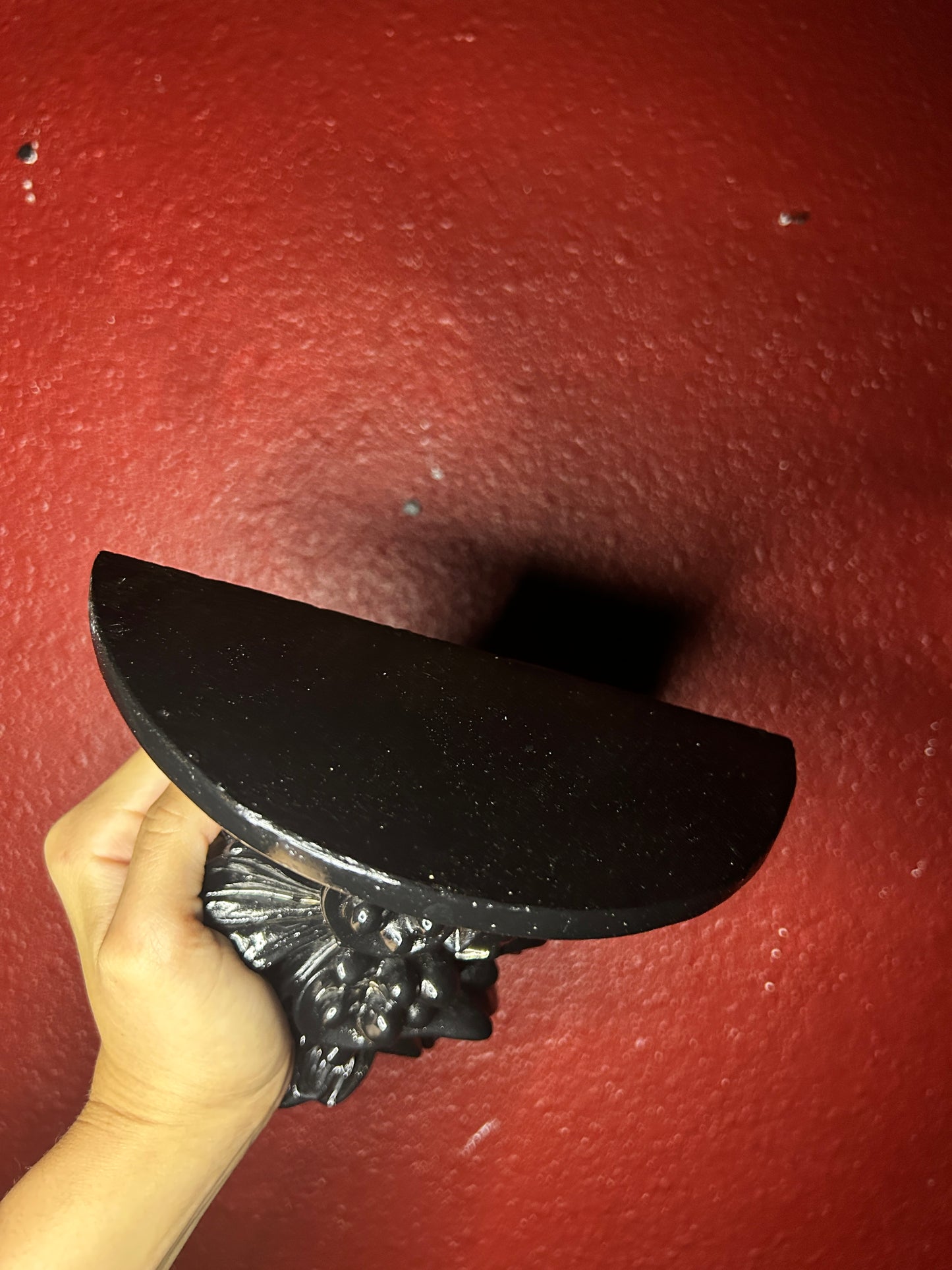 Pair of Gothic Shelves