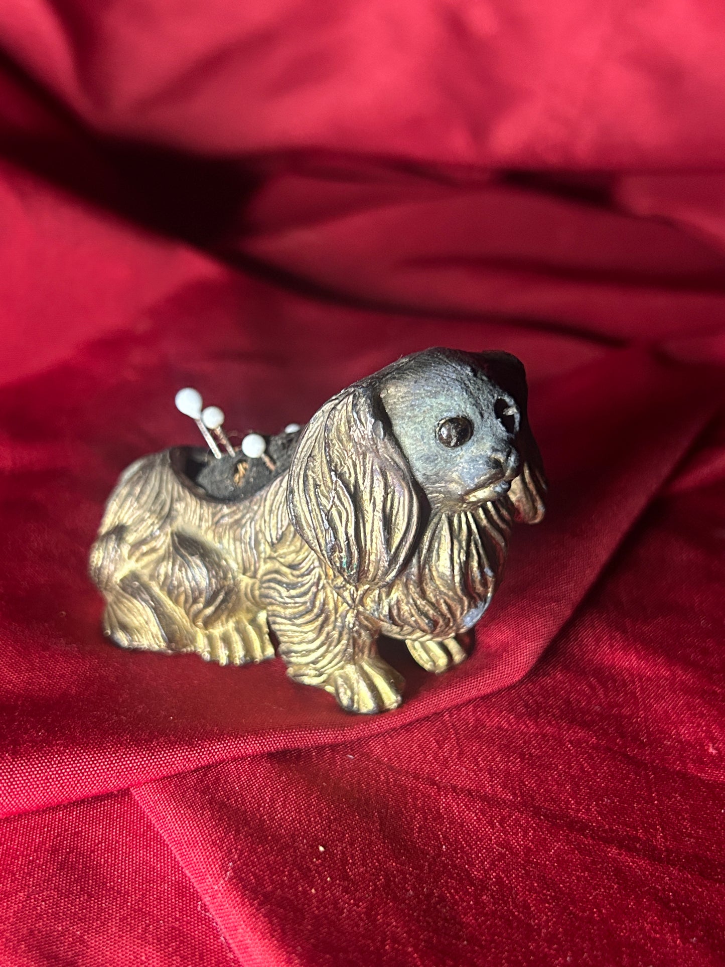 Cavalier King Charles Spaniel Pekingese Dog Pin Cushion