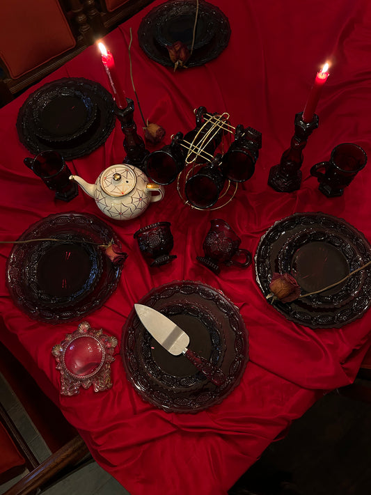 Ruby Red Cape Cod 1876 Avon Collection