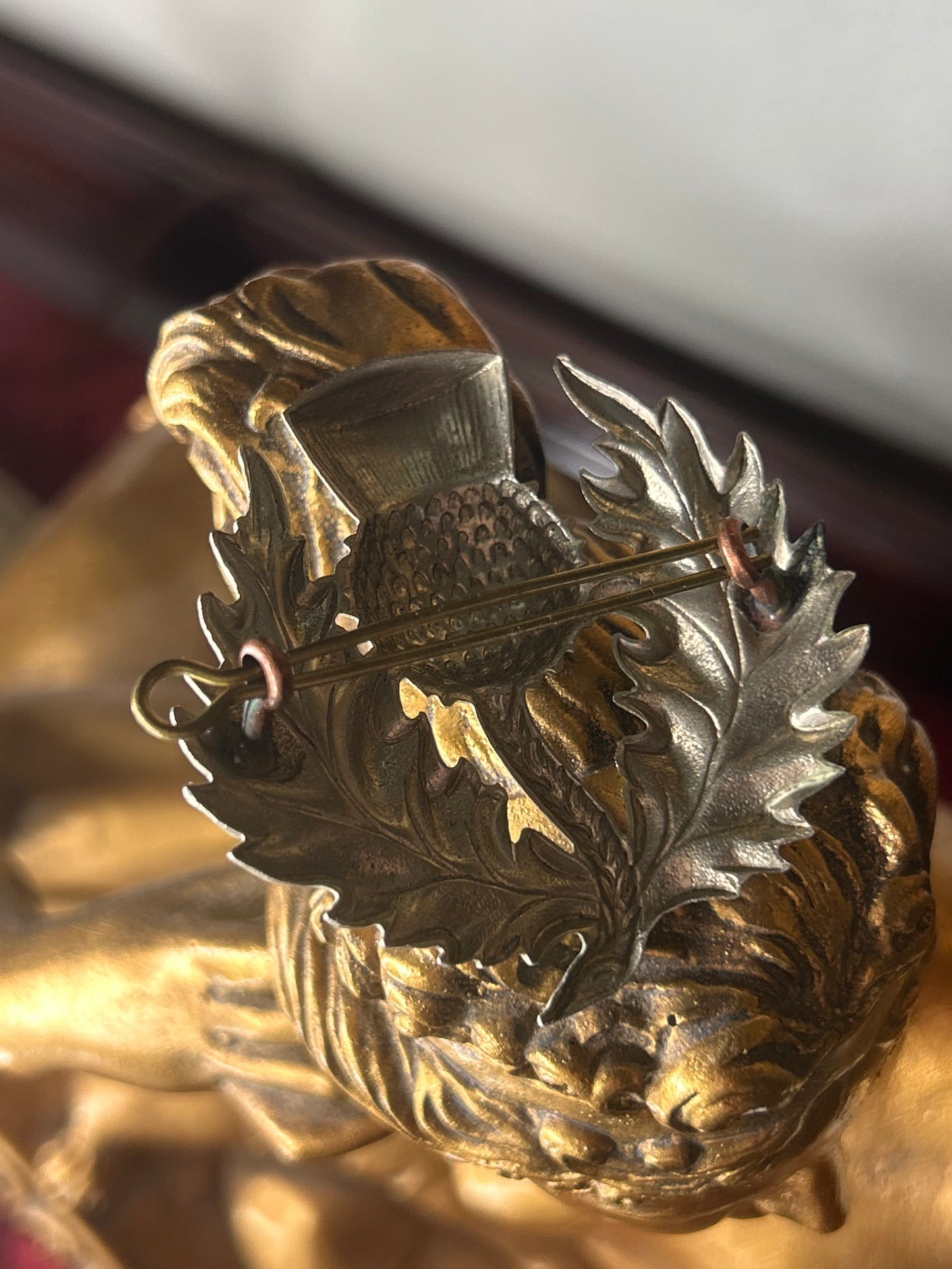 Victorian Era British Army The London Scottish Rifle
Volunteers Cap Badge Thistle
