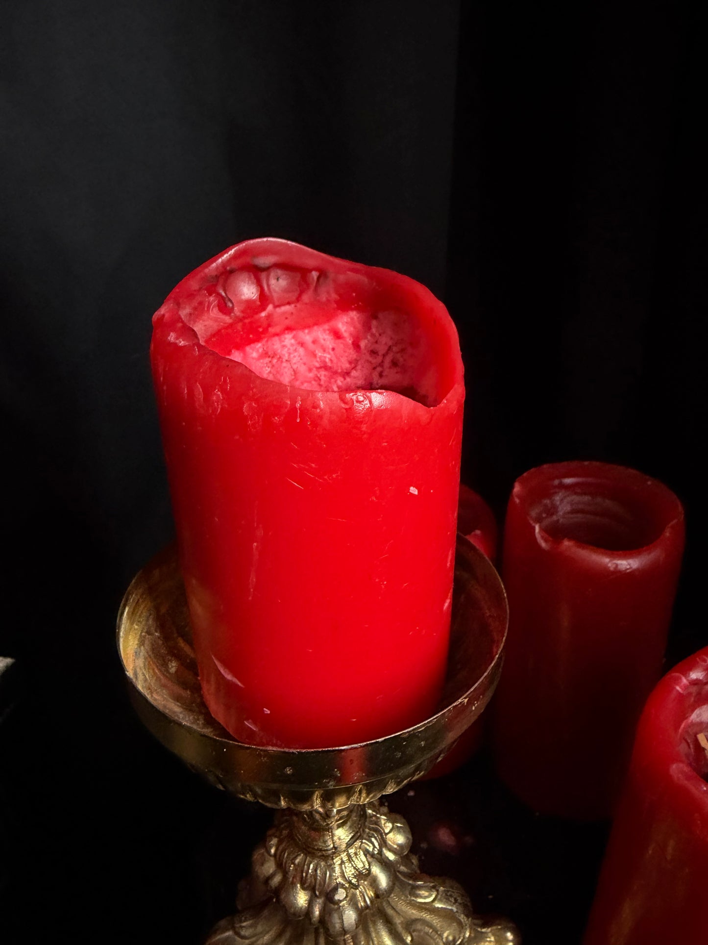 Ornate Pillar Candleholder