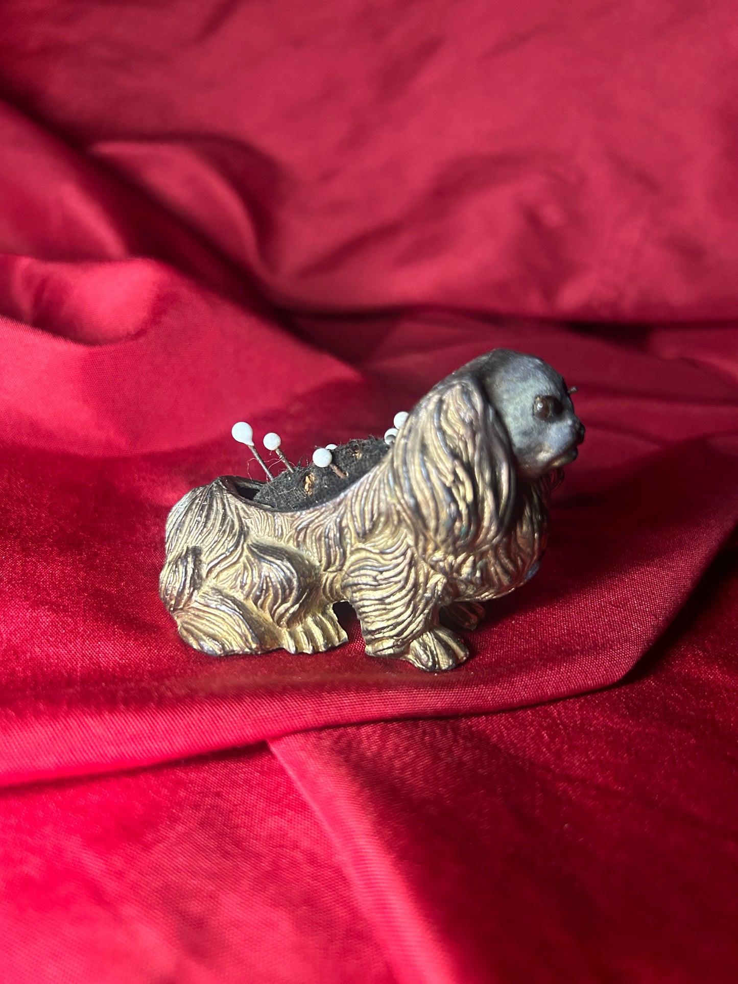 Cavalier King Charles Spaniel Pekingese Dog Pin Cushion
