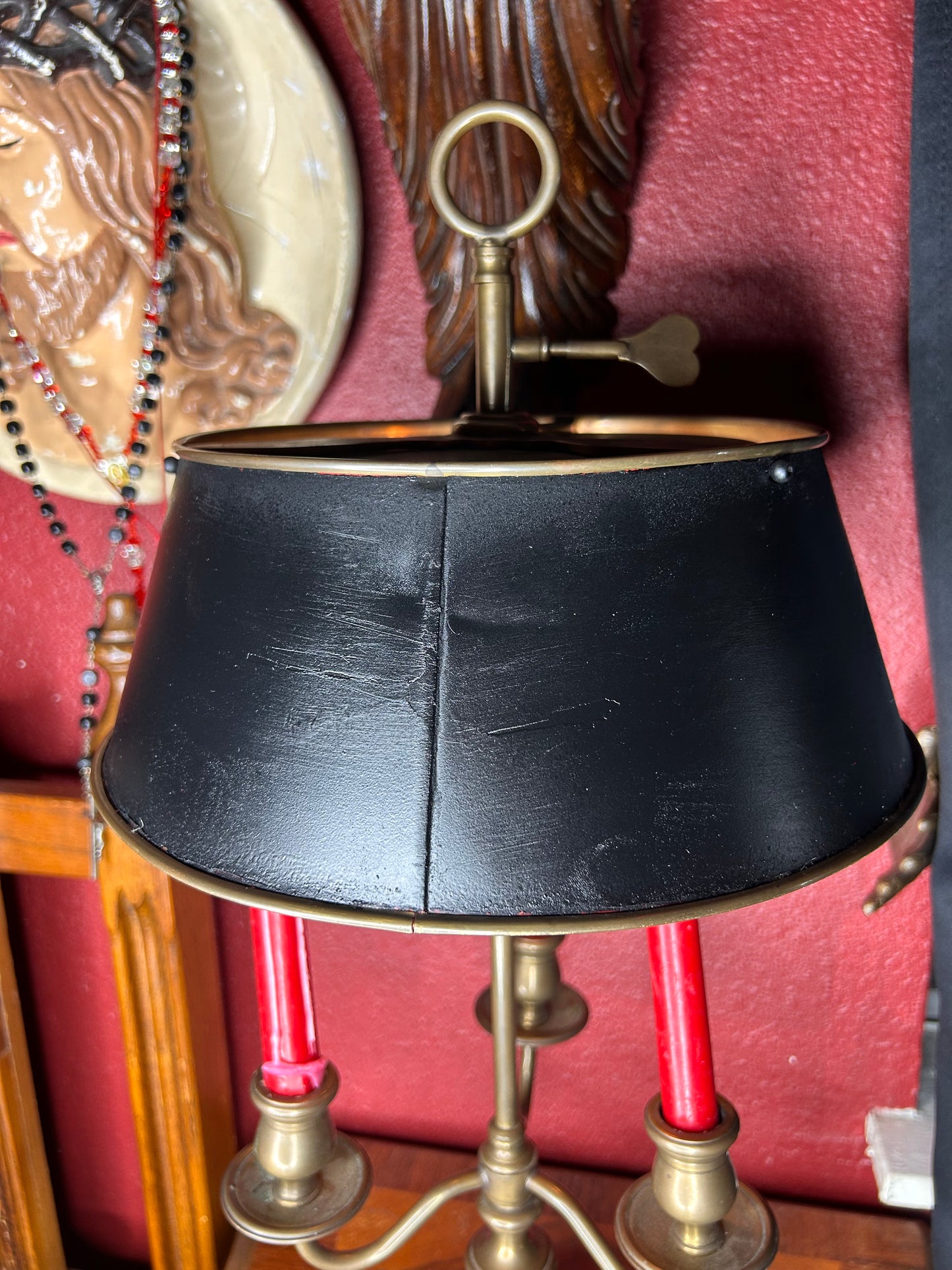 Vintage Bouillotte Lamp
