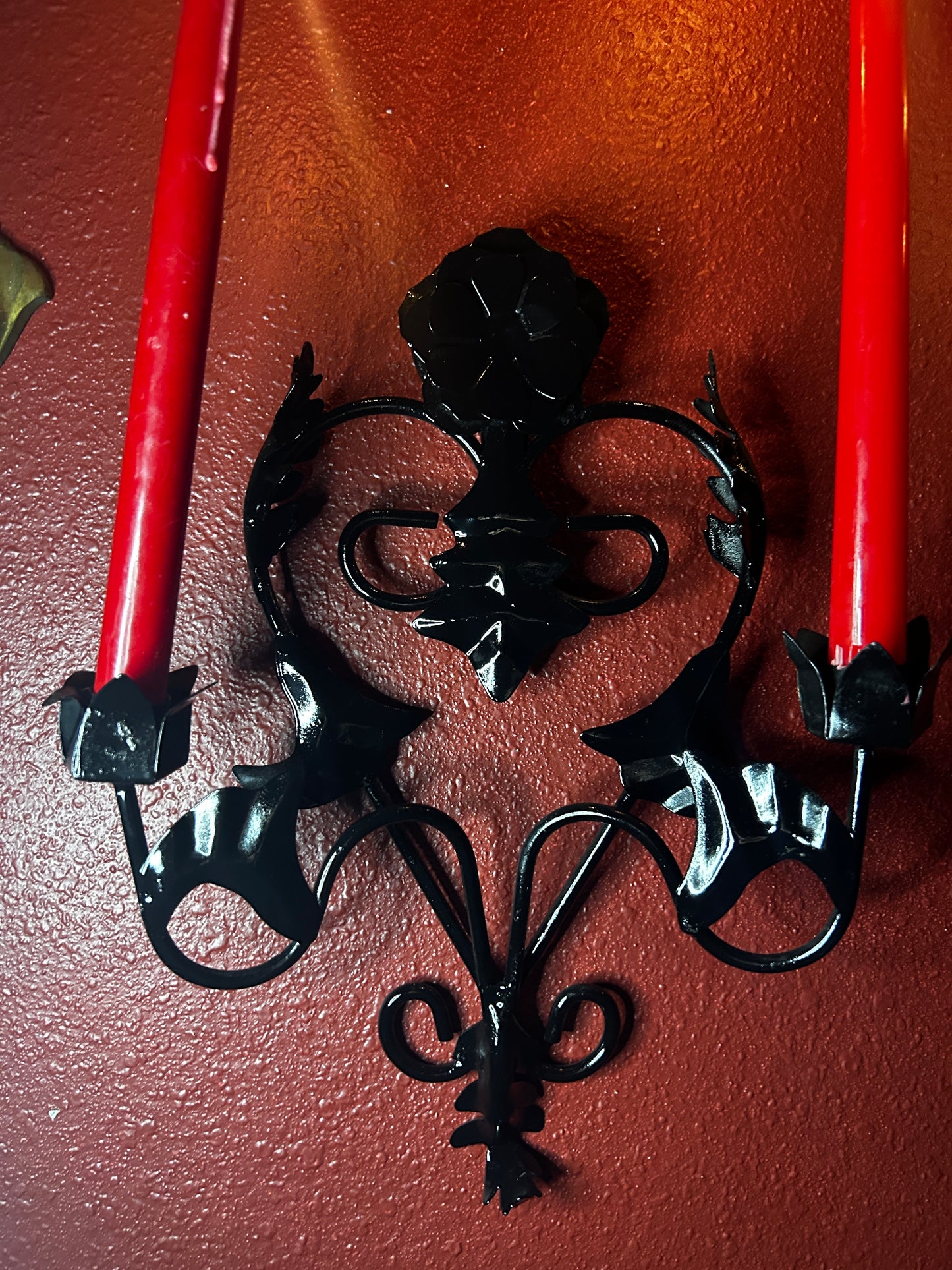 Vintage Double Armed Gothic Sconces