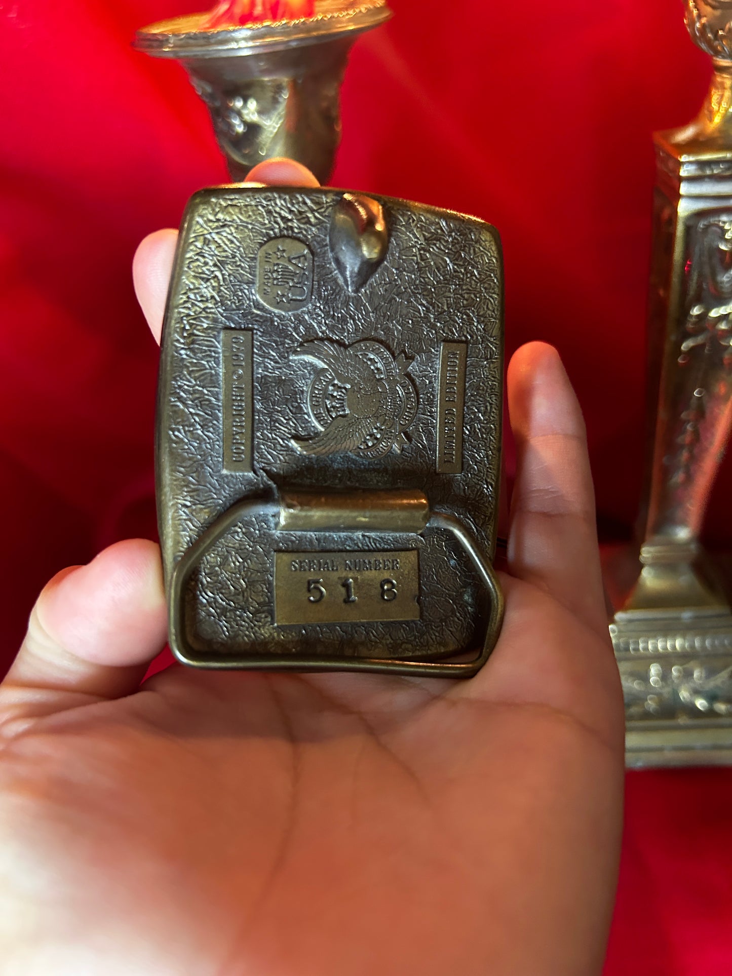 Vintage Ram Buckle