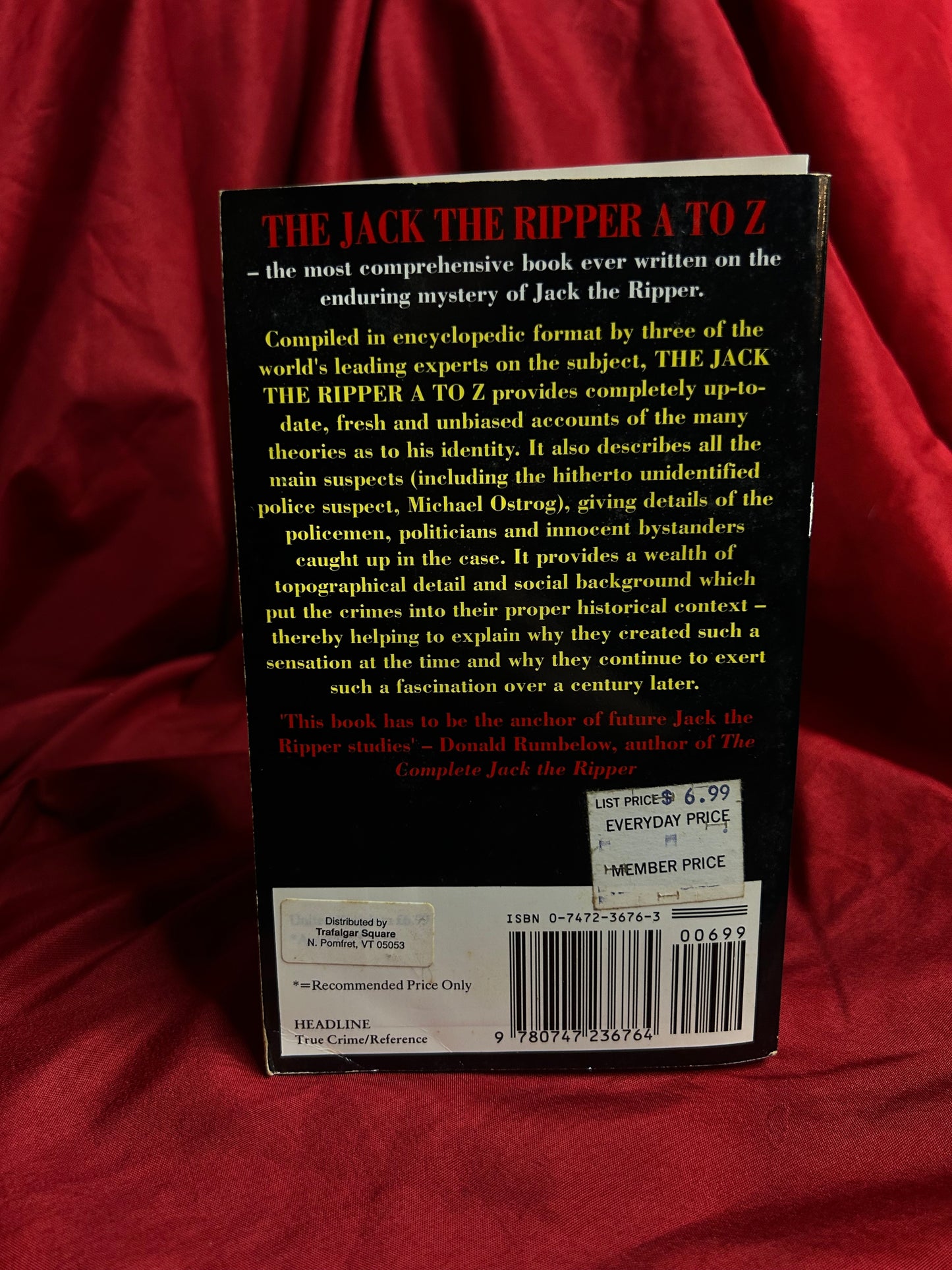 The Jack the Ripper: A to Z - Softcover