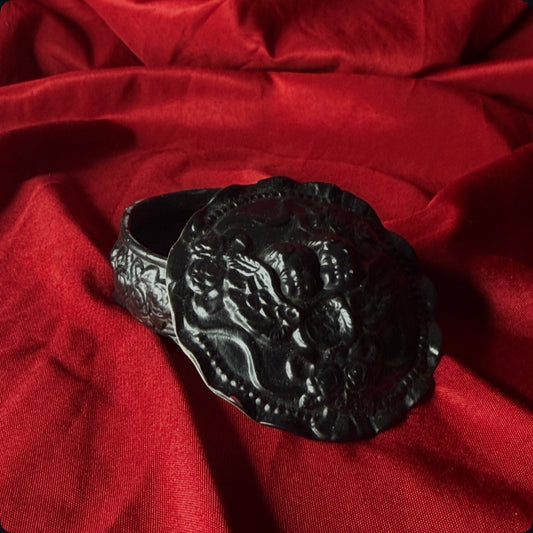 Small Gothic Cherub Box