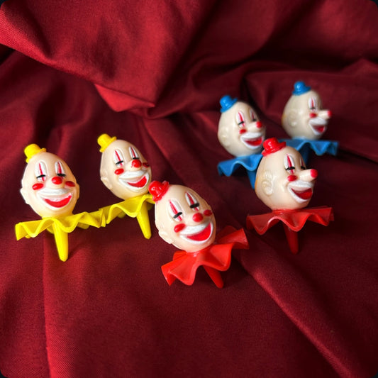 Wilton Set of 6 Clown Cupcake Toppers