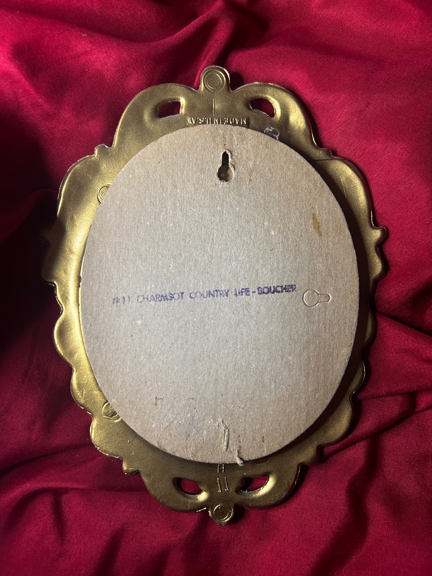Vintage Ornate Charms of Country Life Frame