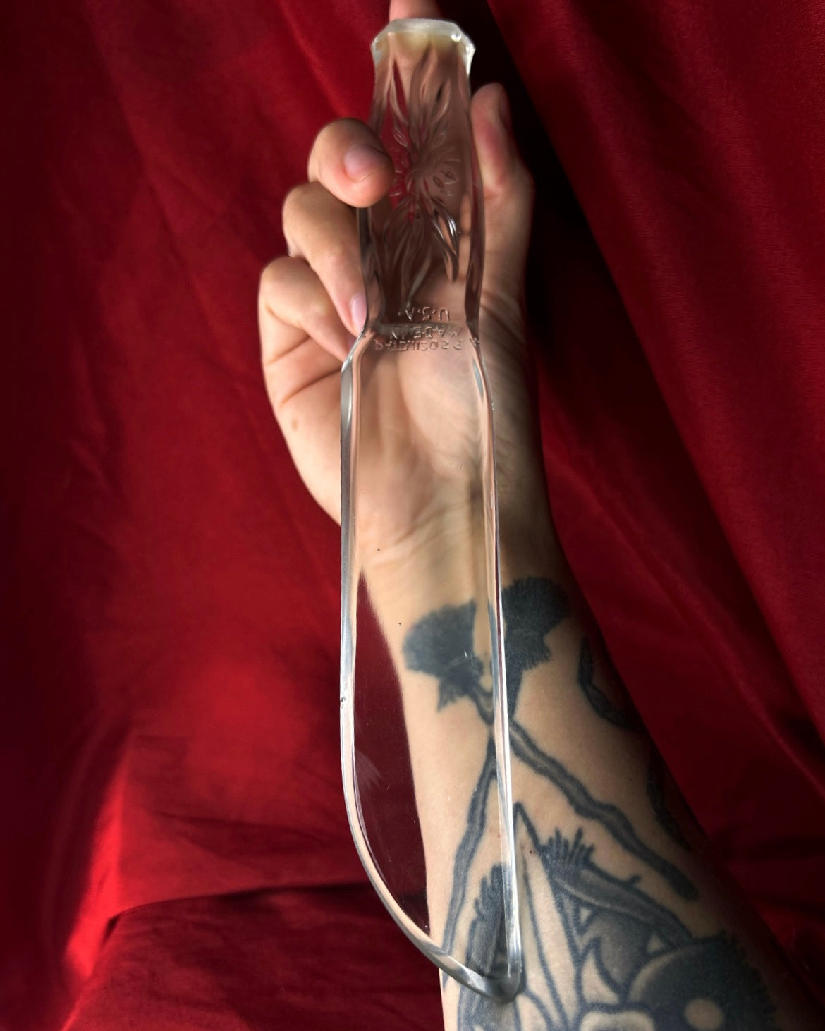 Glass Knife Athame