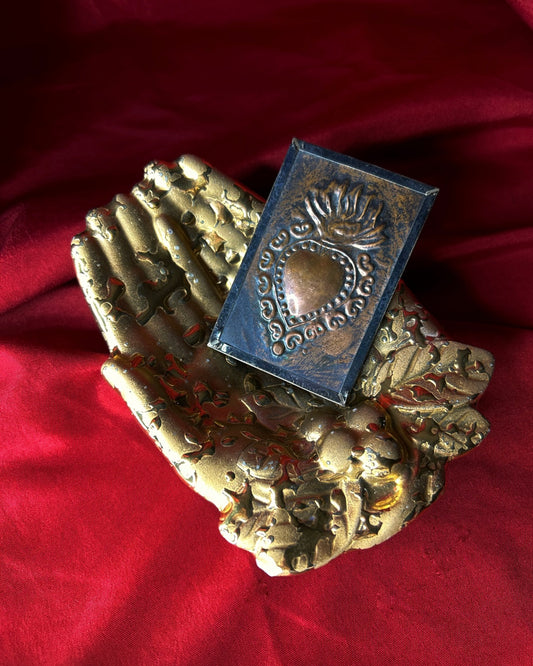 Weeping Bright 22k Gold Hand Trinket Dish