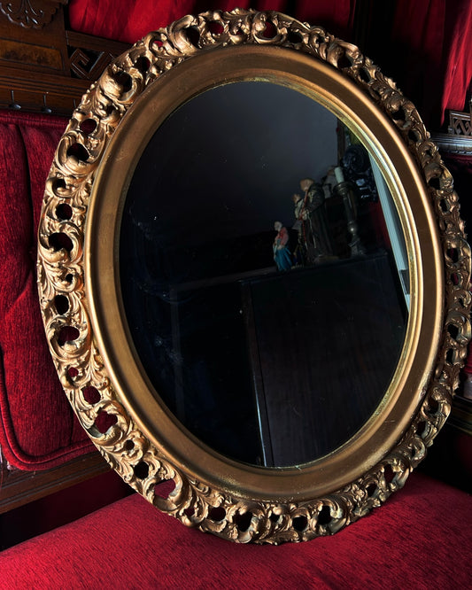 Large Ornate Gold Mirror