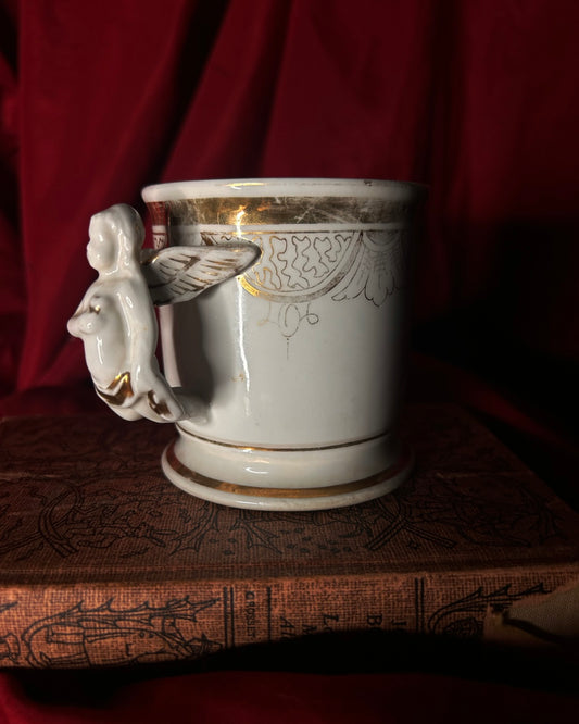 Antique Remember Me Mug with Cherub Detail
