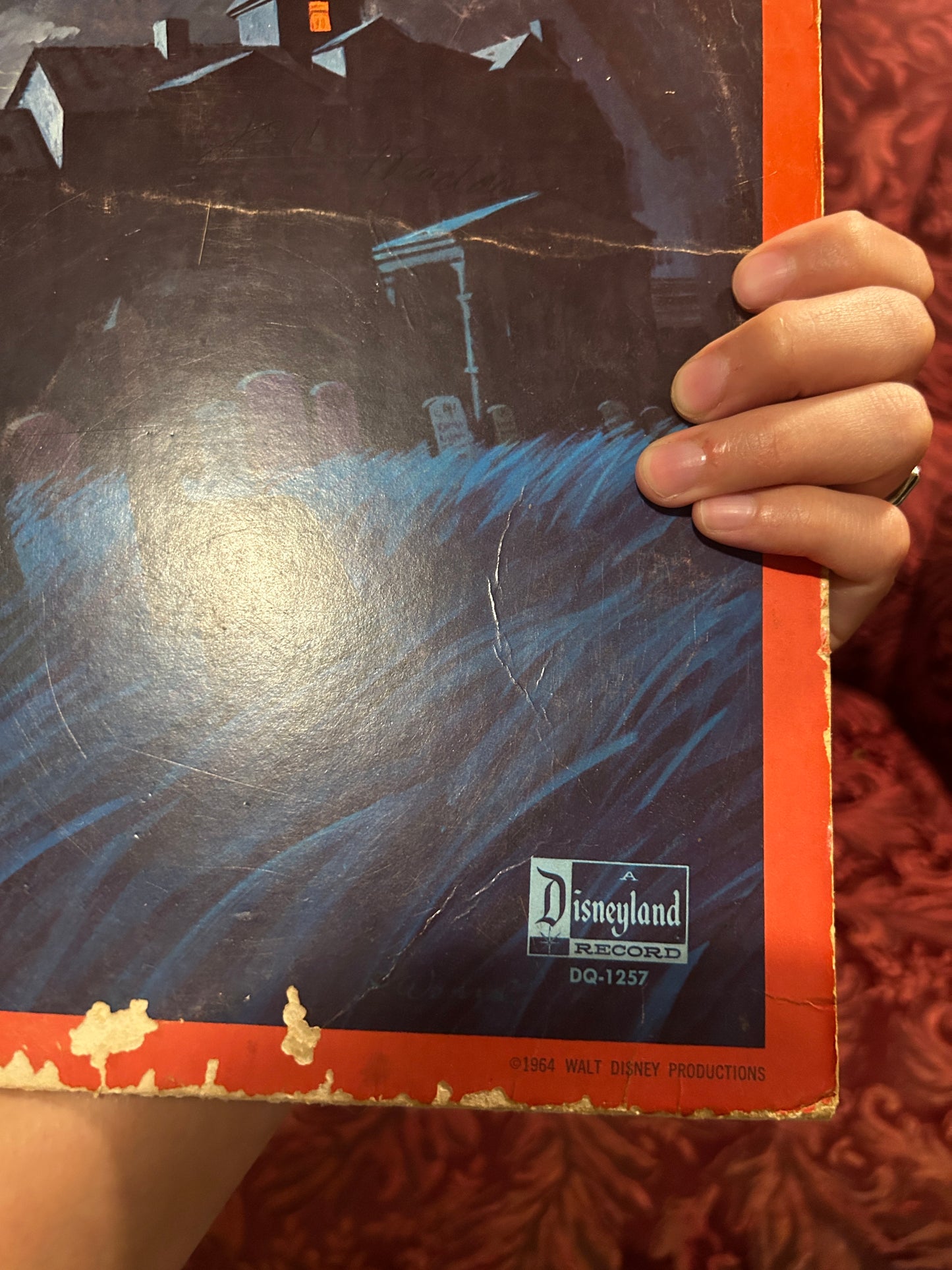 Walt Disney Chilling Thrilling Sounds of the Haunted House LP