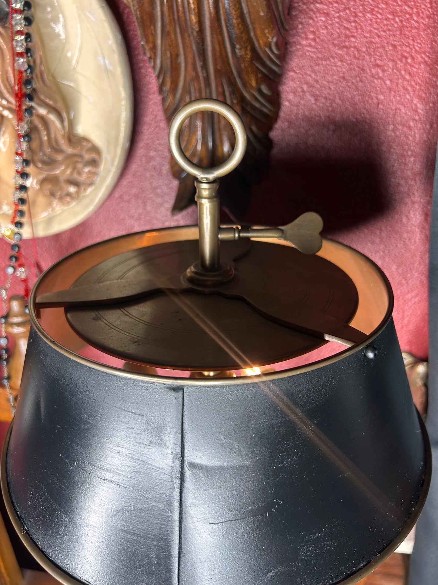Vintage Bouillotte Lamp