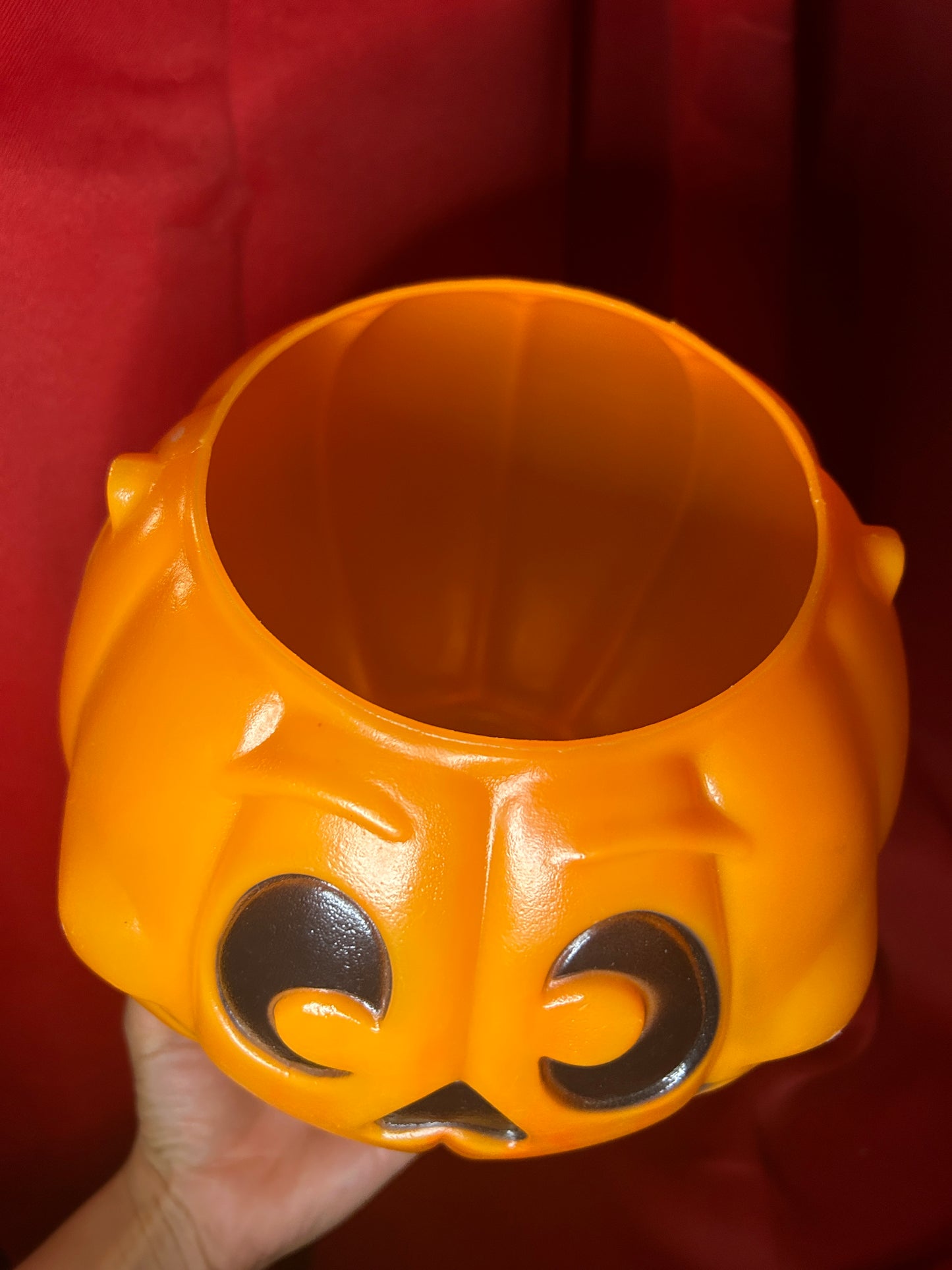 Vintage 1997 Grand Adventures Blow Mold Jack O Lantern Pail