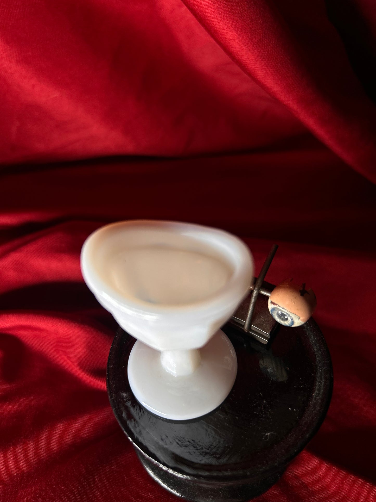 Vintage Milk Glass Eye Wash Cup
