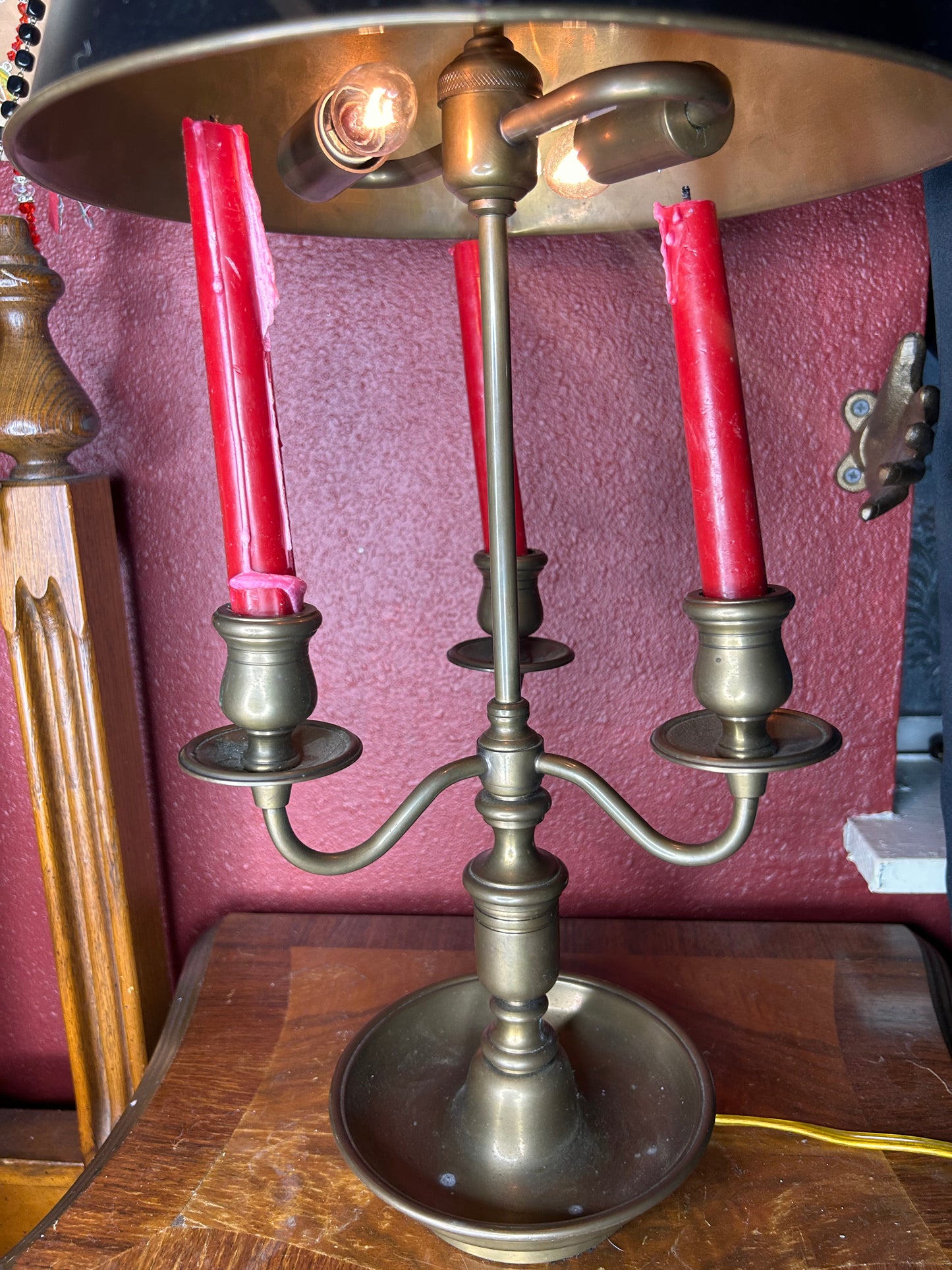 Vintage Bouillotte Lamp