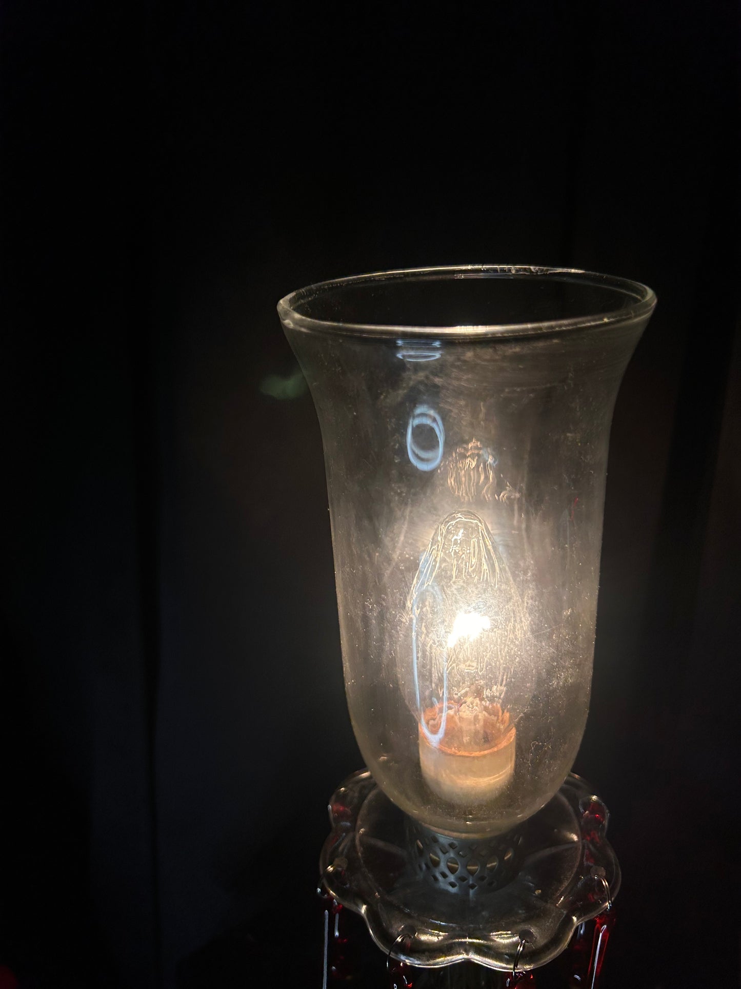 Vampire Blood Crystal Lamp