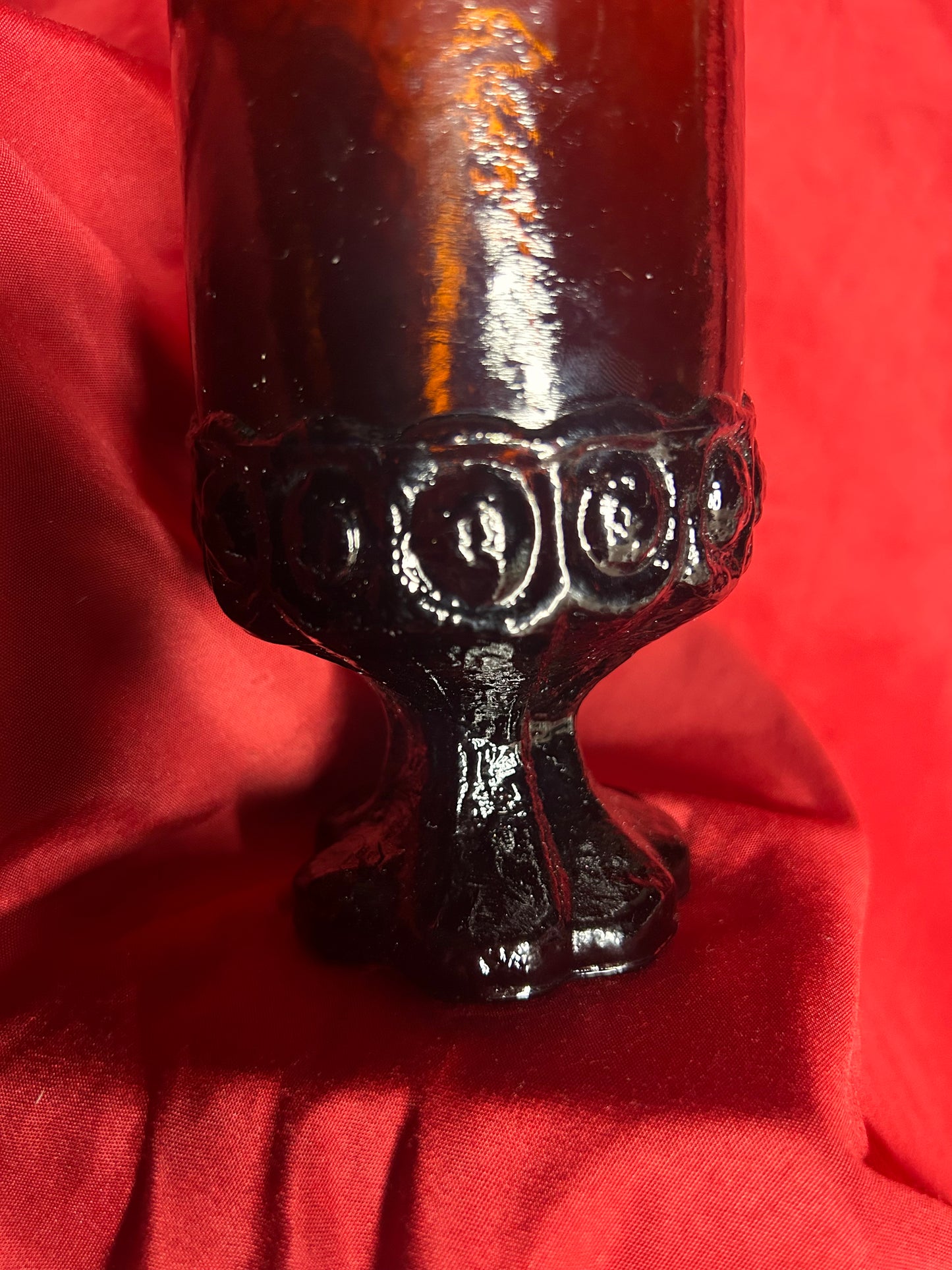 Pair of Mid Century Franciscan Madeira Smokey Brown Goblets