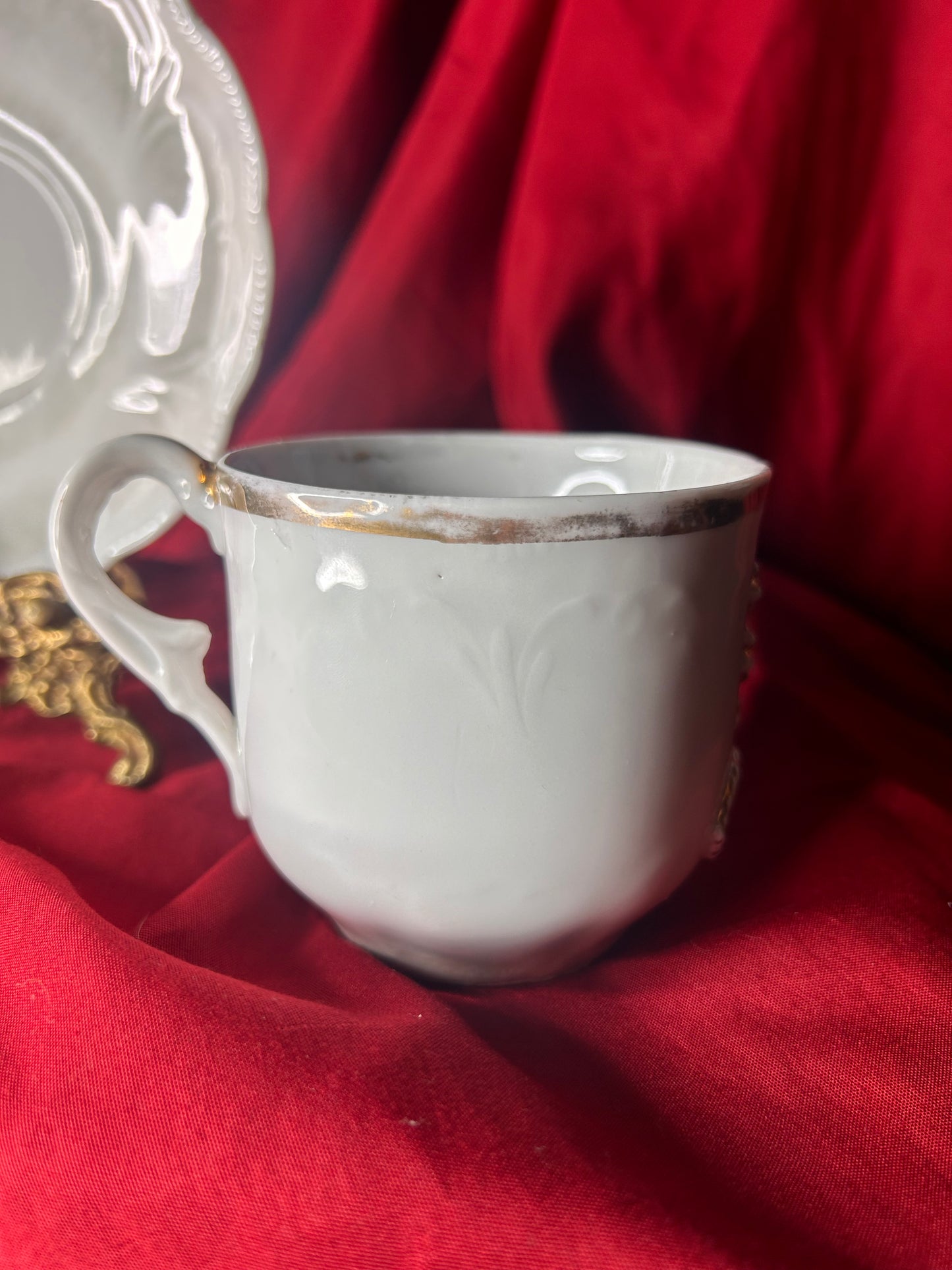 Forget Me Not Teacup & Saucer