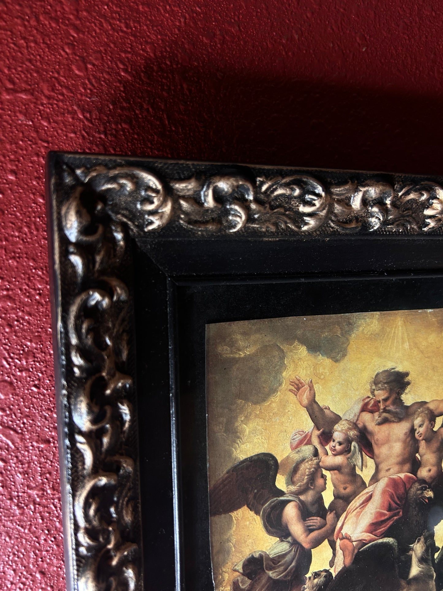 Framed Print The Vision of Ezekiel