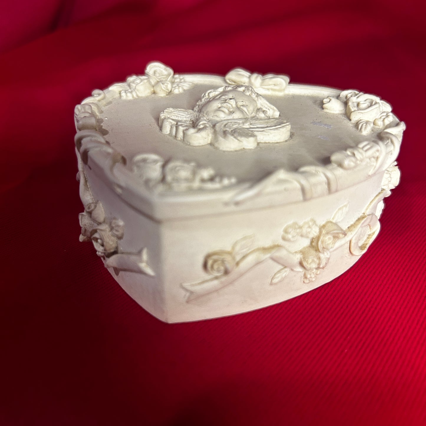 Cherub Heart Stash Box