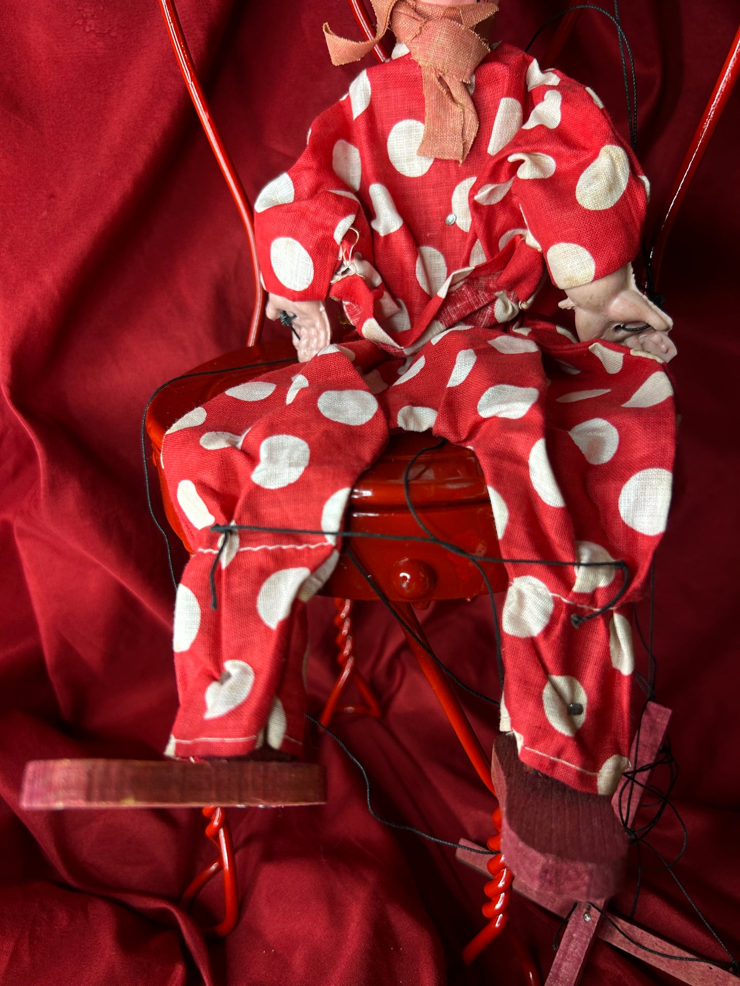Red Clown Puppet