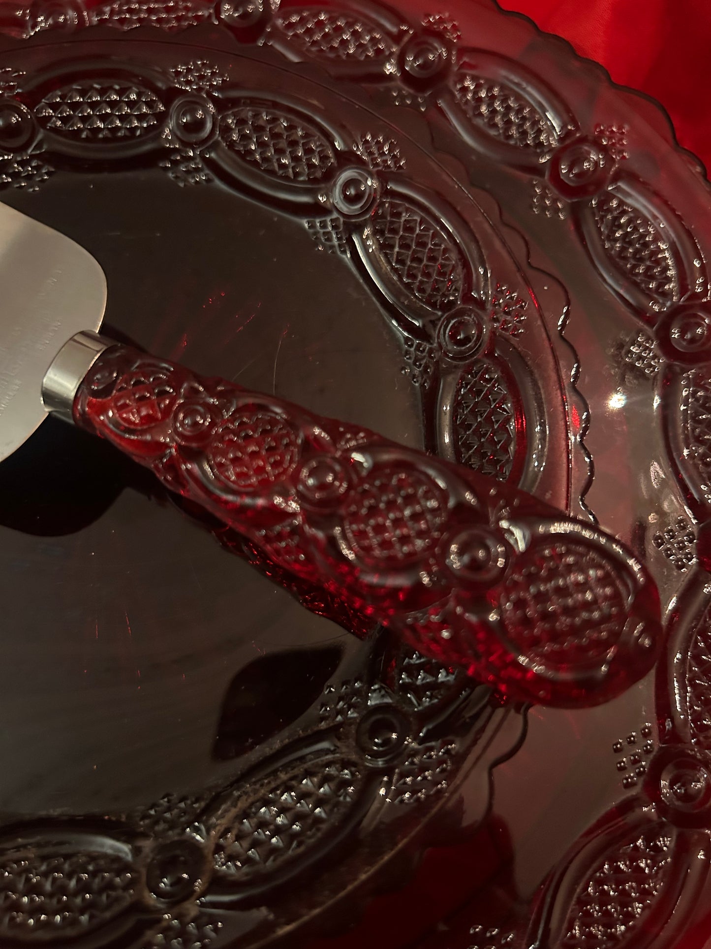 Ruby Red Cape Cod 1876 Avon Collection