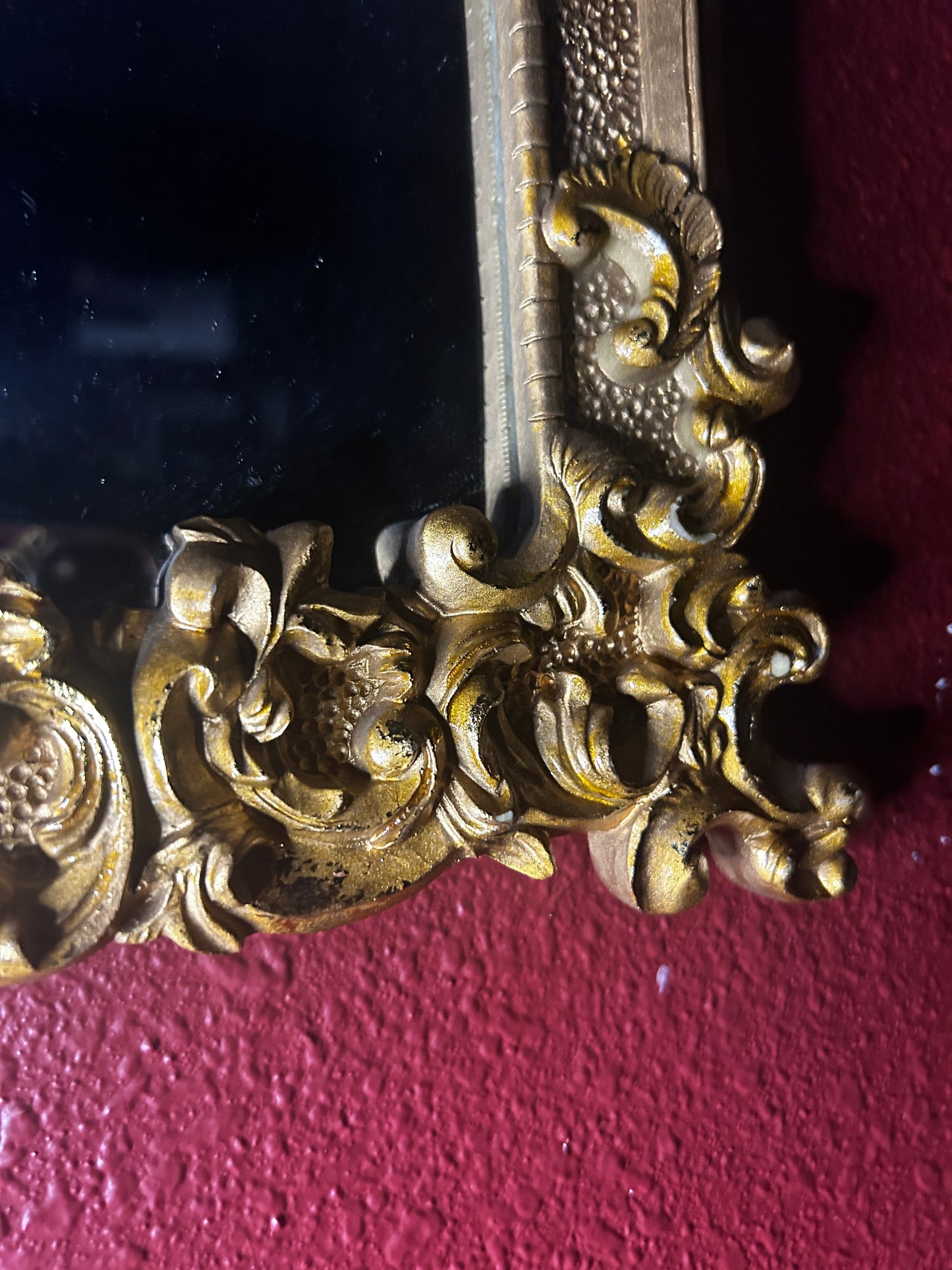 Gold Ornate Mirror